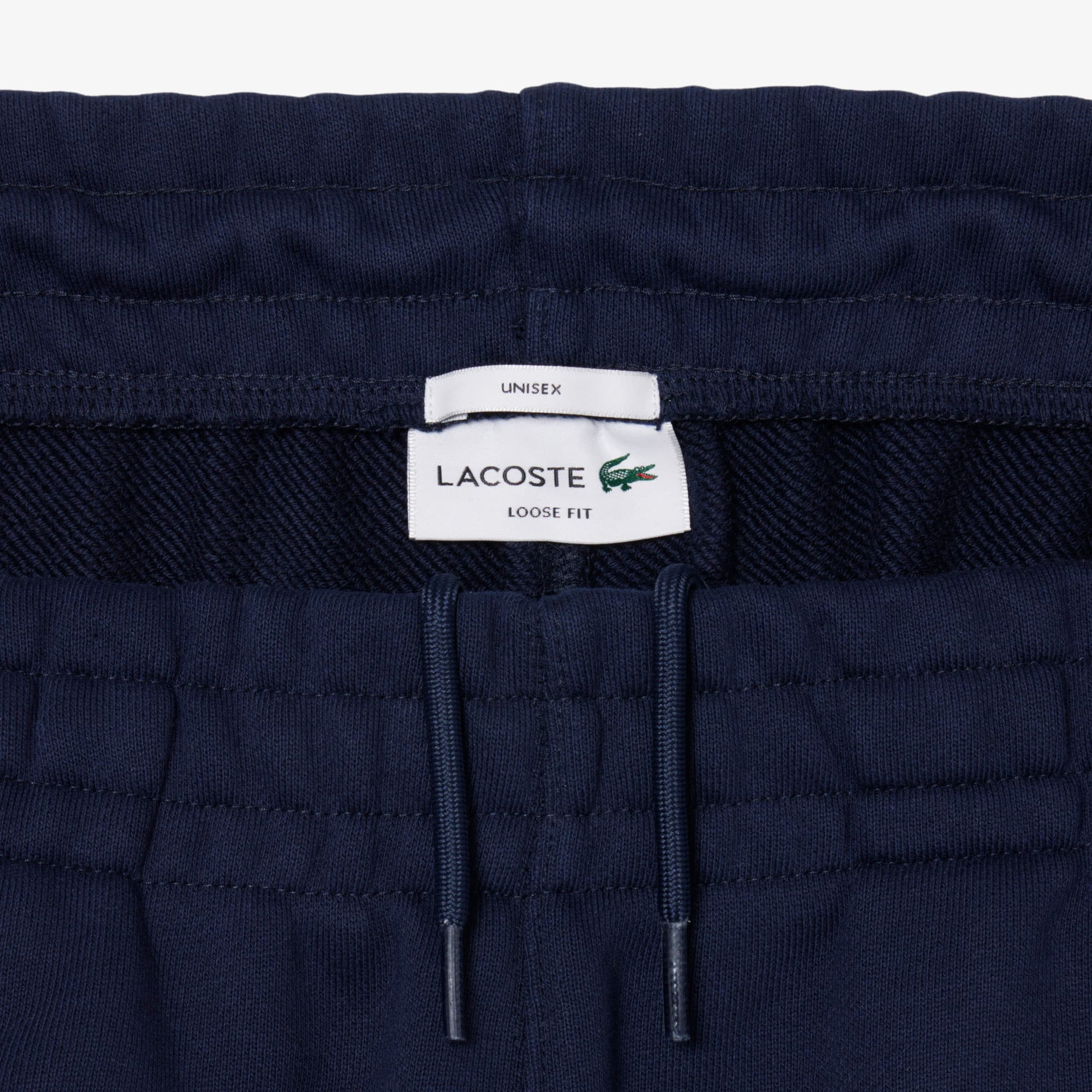 Loose Fit Fleece Joggers - Navy Blue