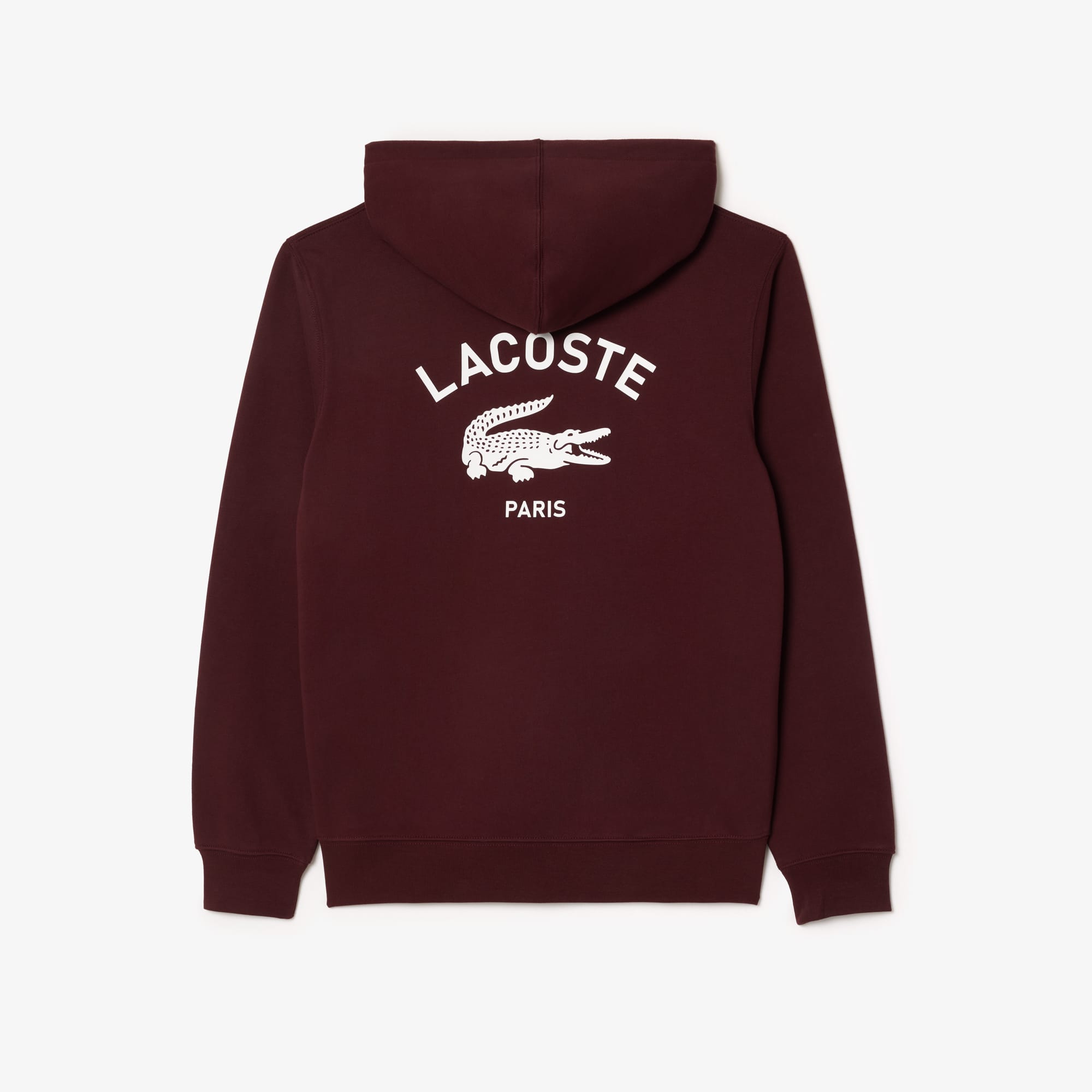 Unisex Print Hoodie - Bordeaux dark