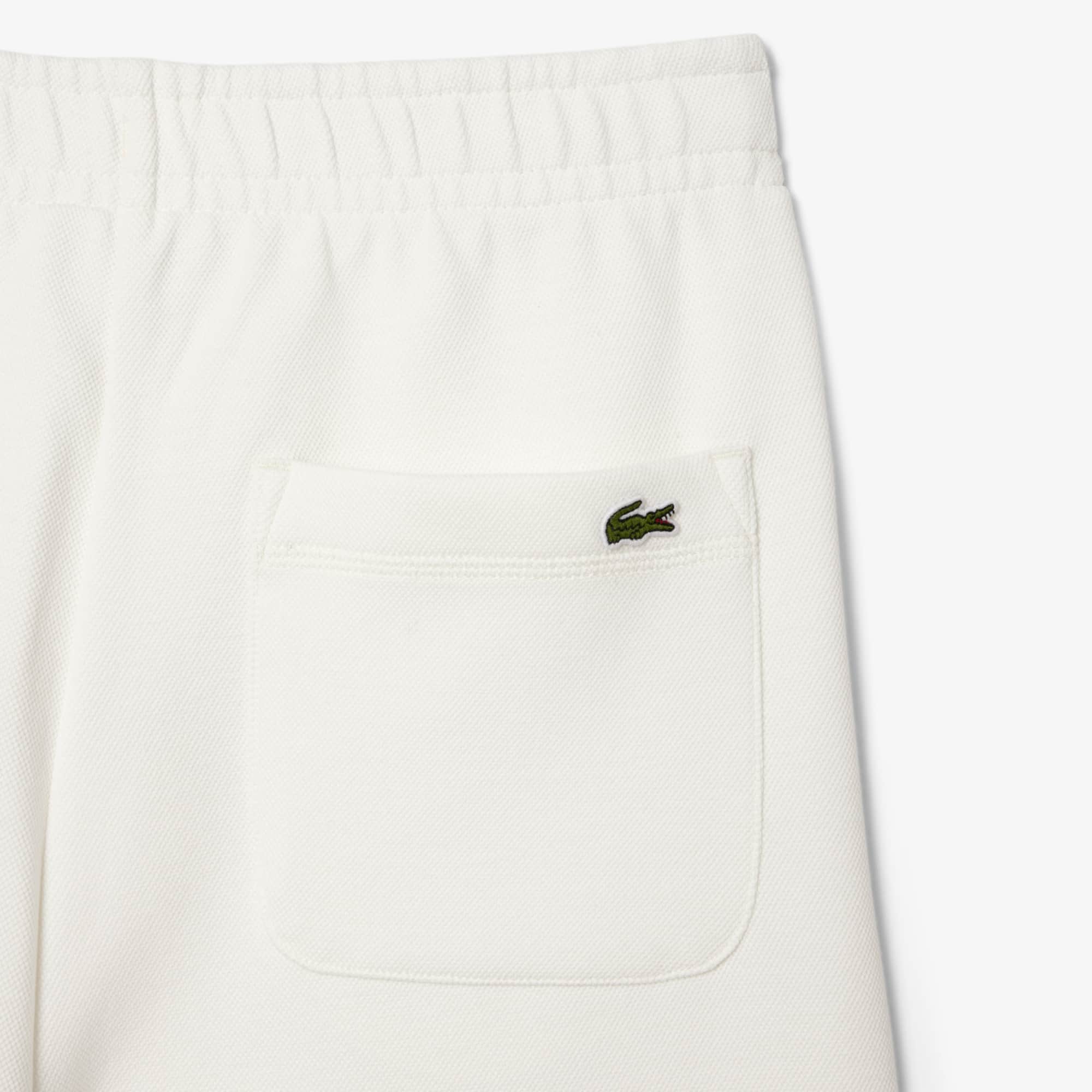 Women's Piqué Sweatpants - White