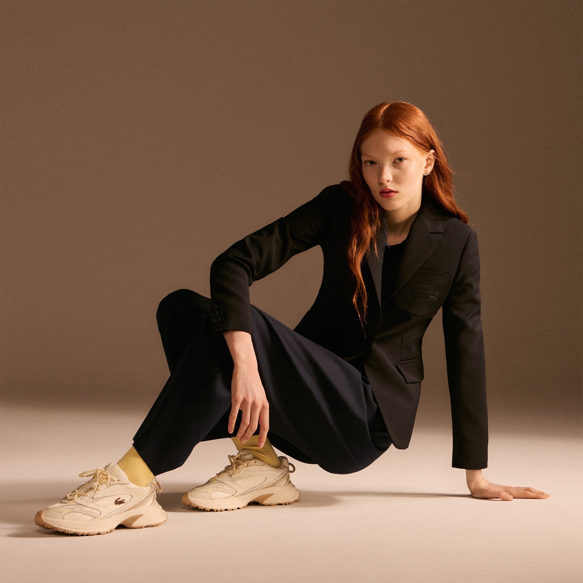 Women's L003 Neo Shot Sneakers - OFF WHT/LT BRW