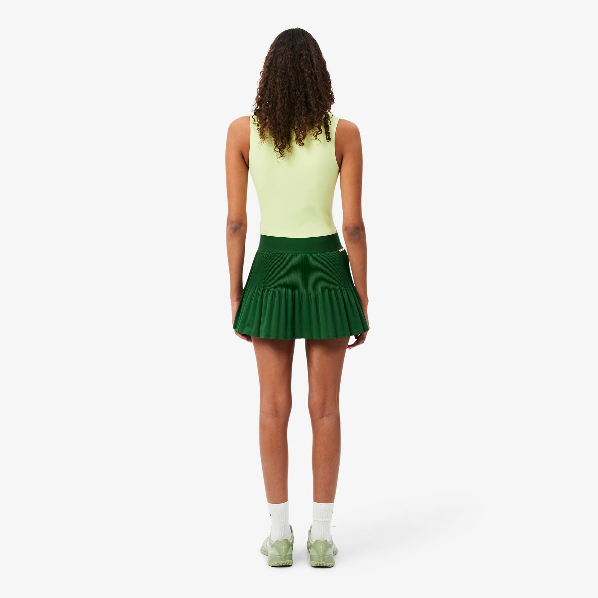 Roland-Garros Edition Pleated Tennis Skirt - Vert