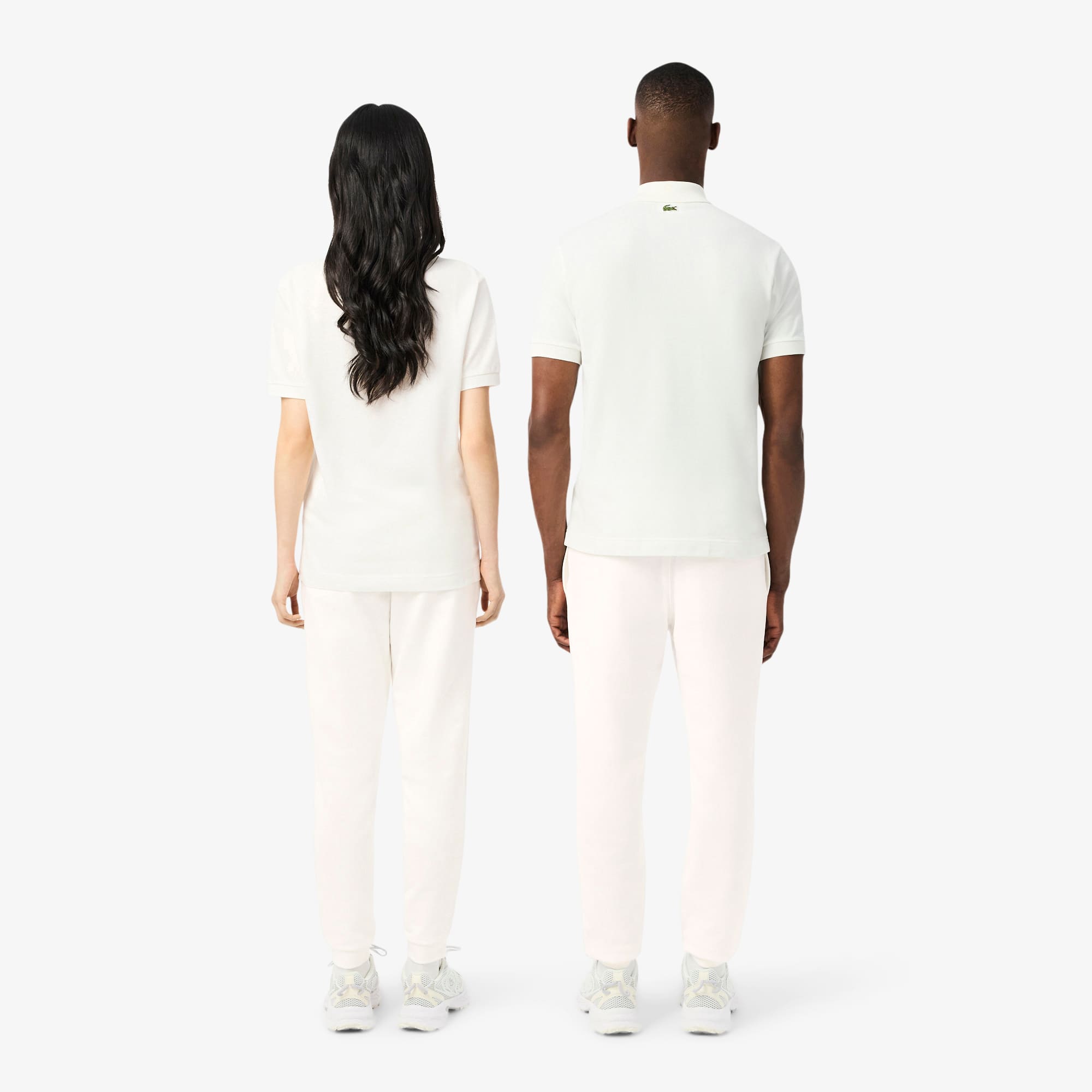 Unisex Tapered Leg Sweatpants - White