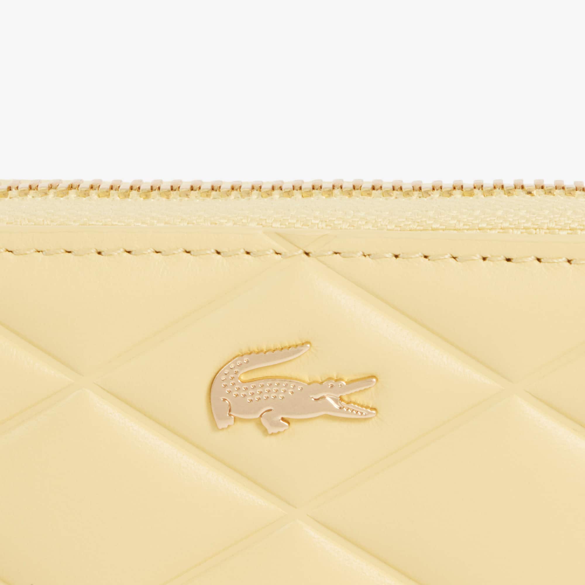 Small Crocodelle Leather Coin Purse - SOJA