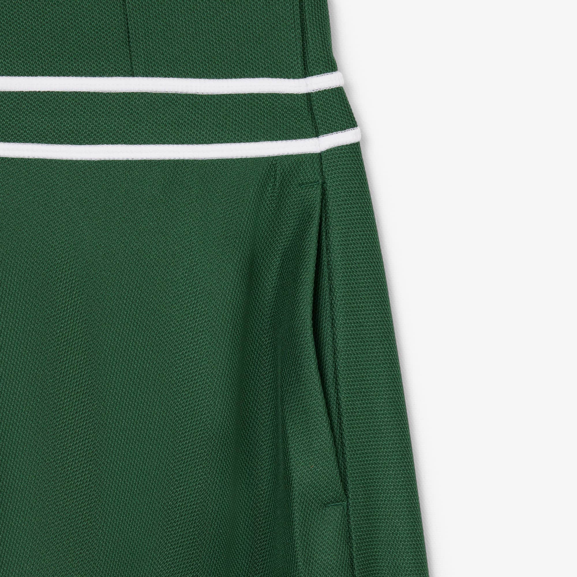 Women's Ultra Dry Heritage Trim Golf Dress - Green / White / Green