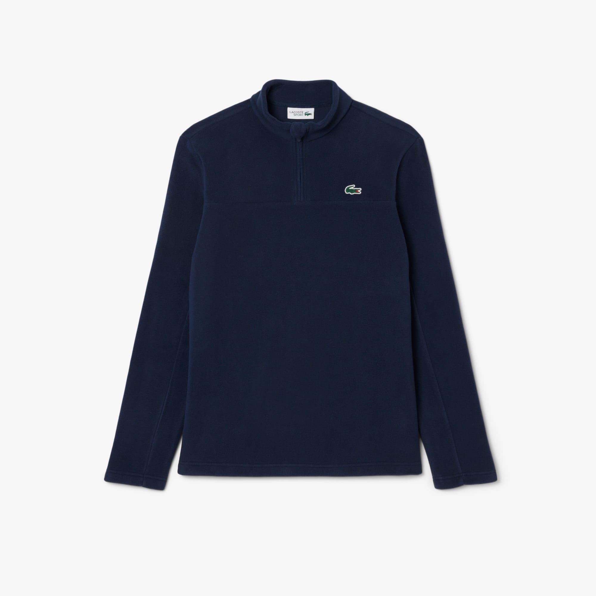 Men's Polar Fleece Quarter-Zip Golf Top - Navy Blue