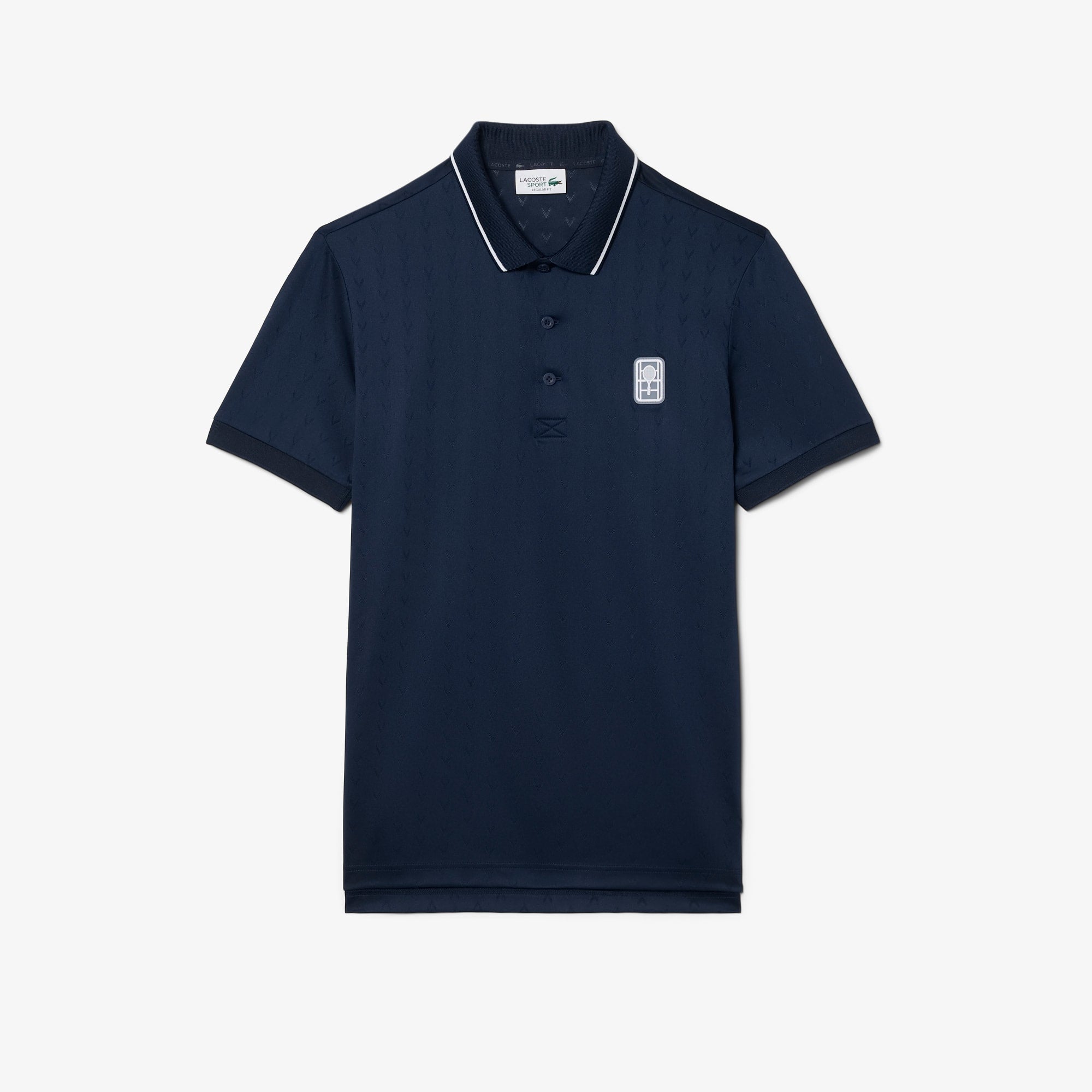 Tennis Heritage Ultra Dry Stretch Polo - Navy Blue