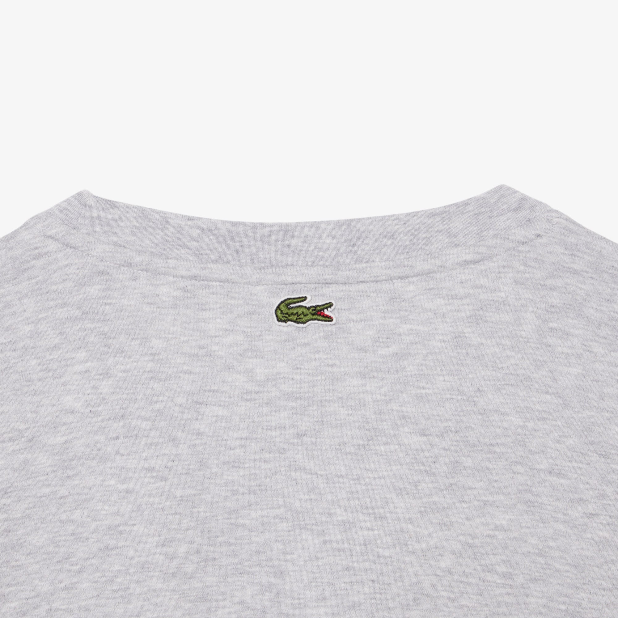 Tennis Embroidery T-Shirt - Grey Chine