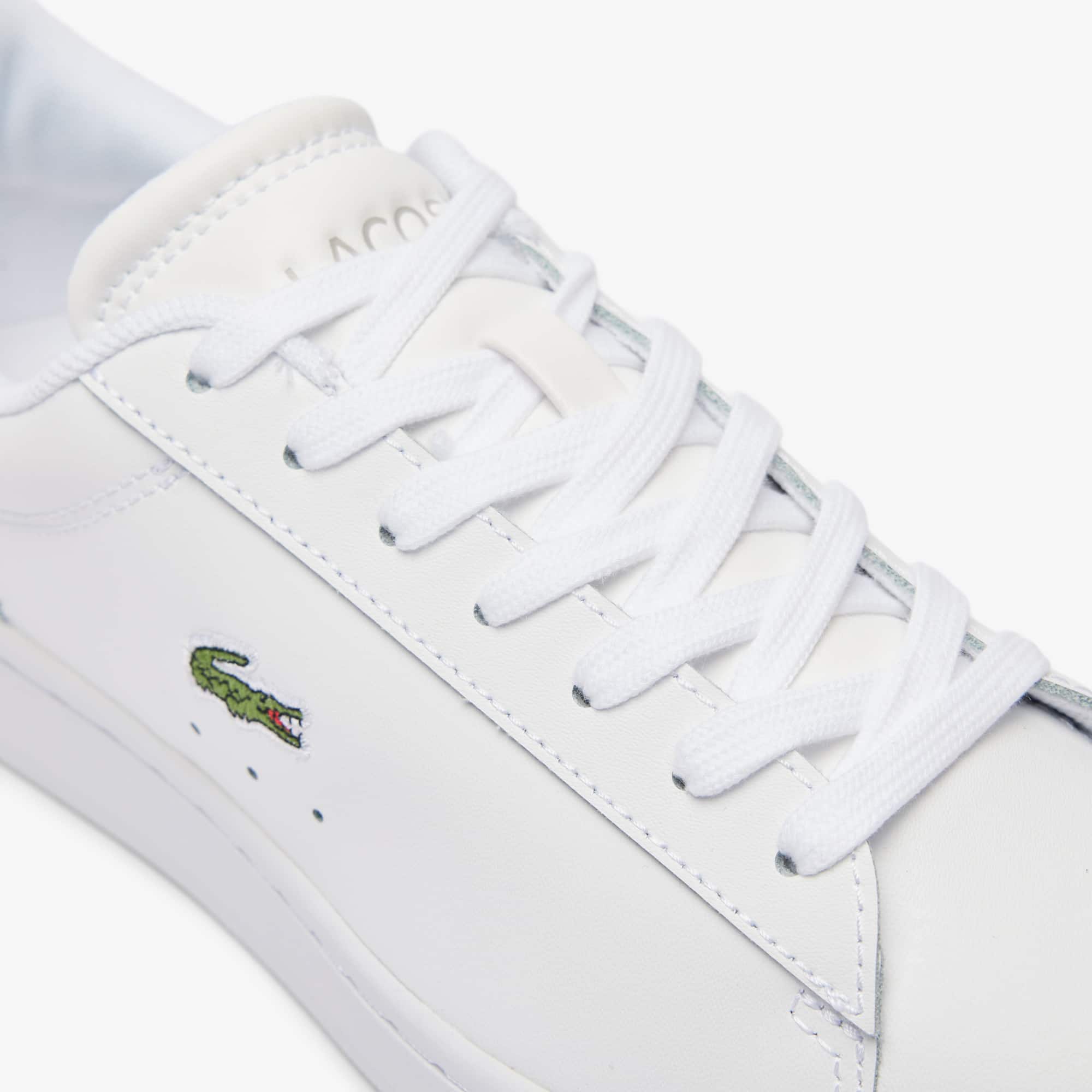 Women's Carnaby Set Leather Sneakers - WHITE/WHITE