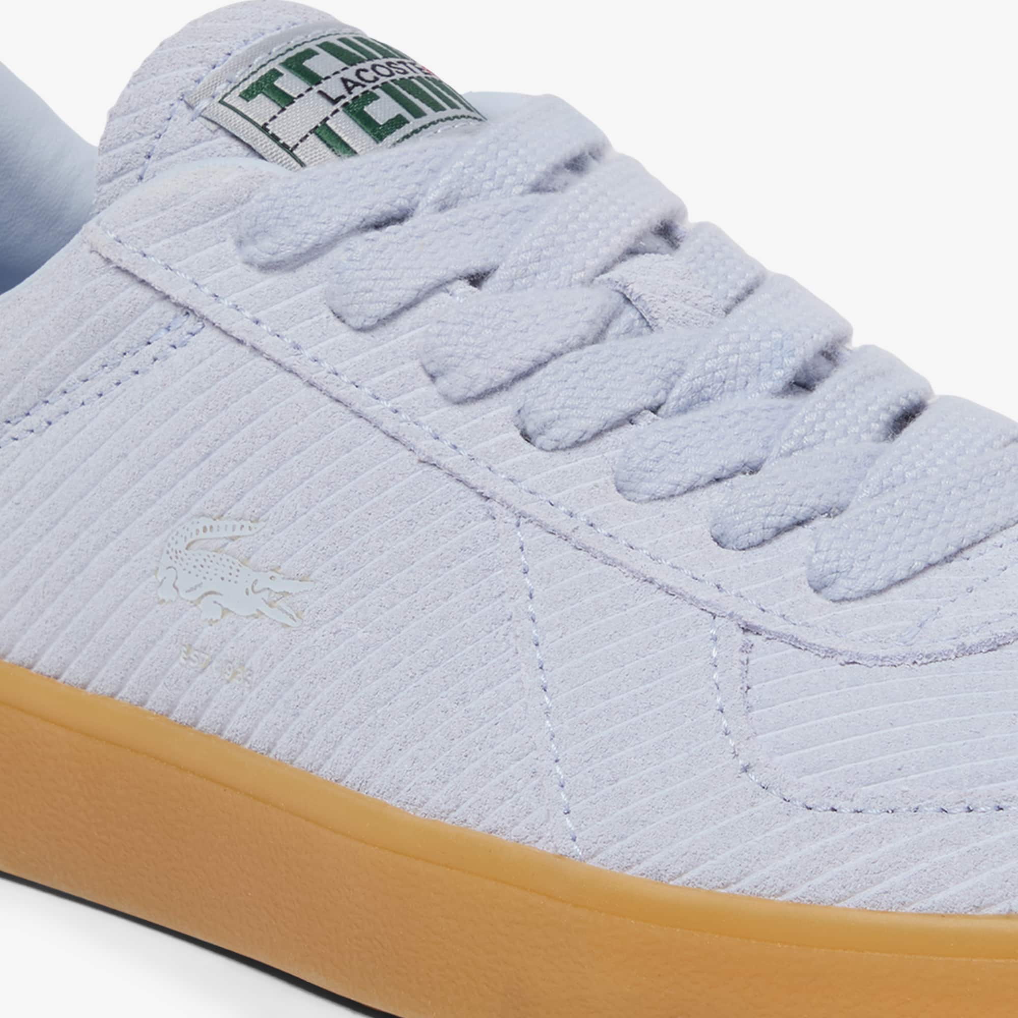 Women's Baseshot Pro Suede Sneakers - LT BLU/GUM