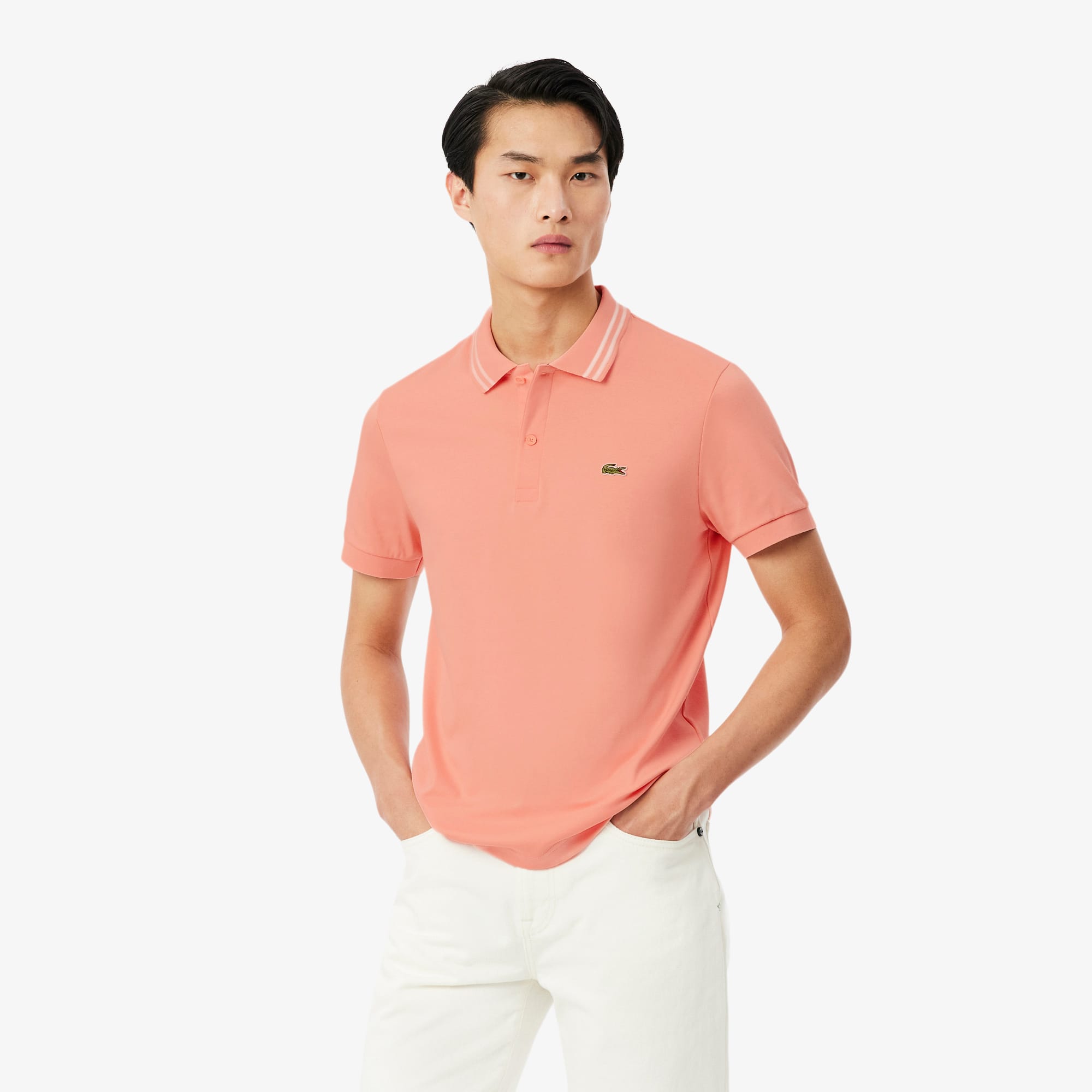 Men's Regular Fit Pima Cotton Polo - Rose