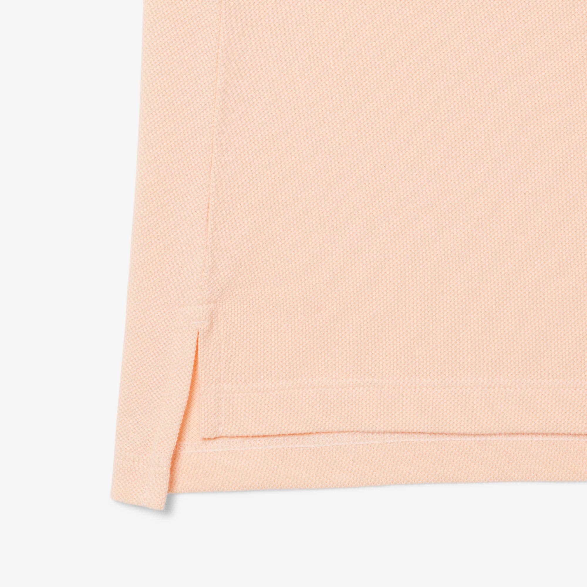 Women's Regular Fit Supple Petit Piqué Polo - Rose Pale