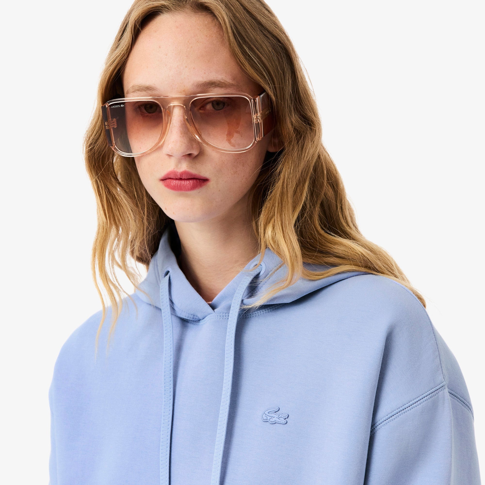 Women's Cotton Hoodie - Purple