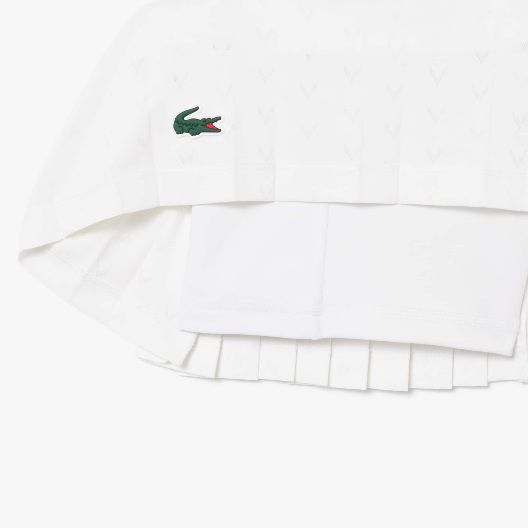 Ultra Dry Tennis Heritage Lined Skirt - White