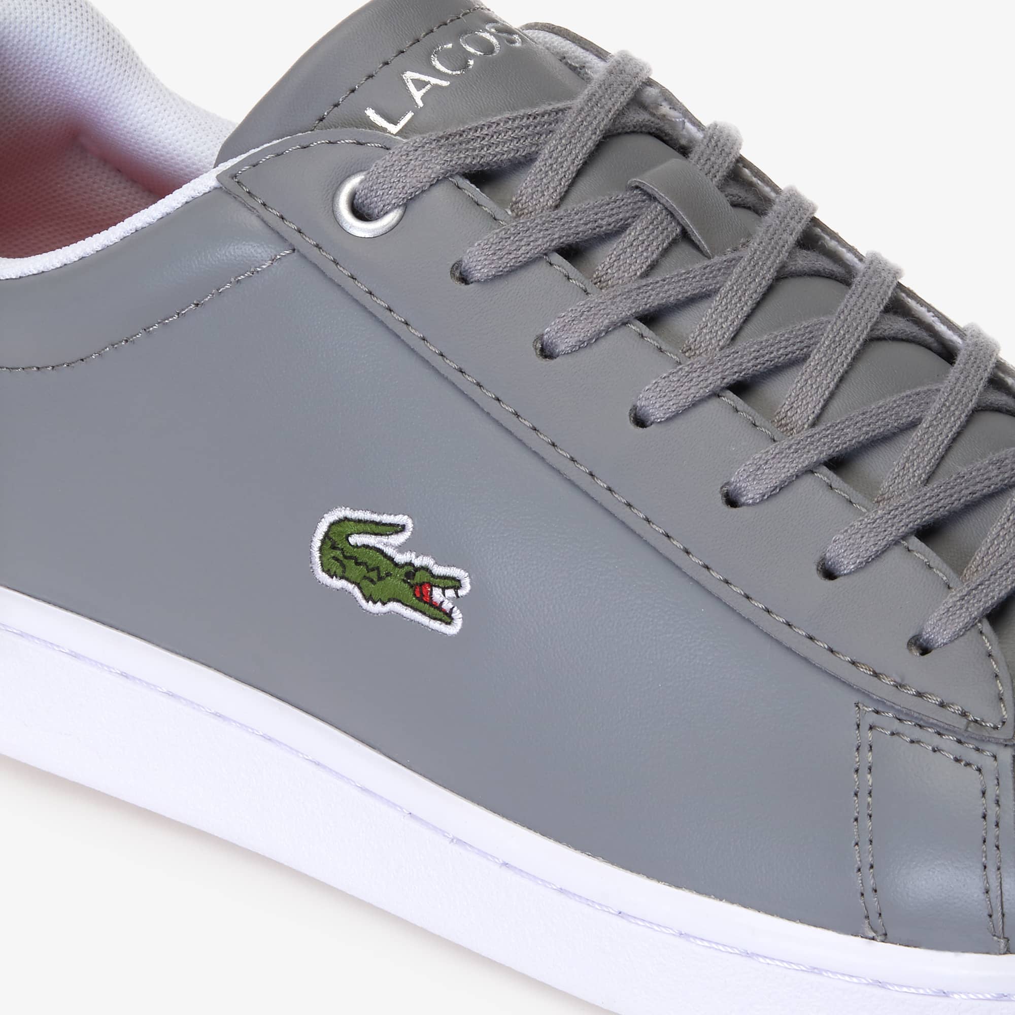 Men's Hydez Leather Sneakers - GREY/WHITE
