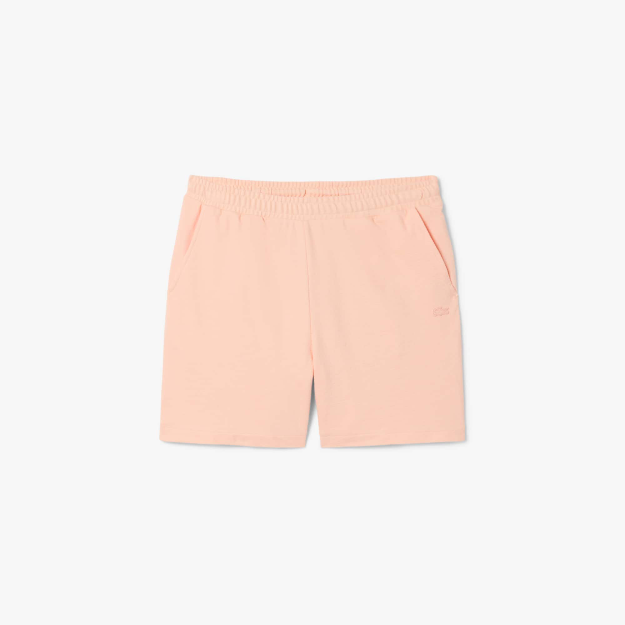 Textured Jersey Shorts - Rose Pale