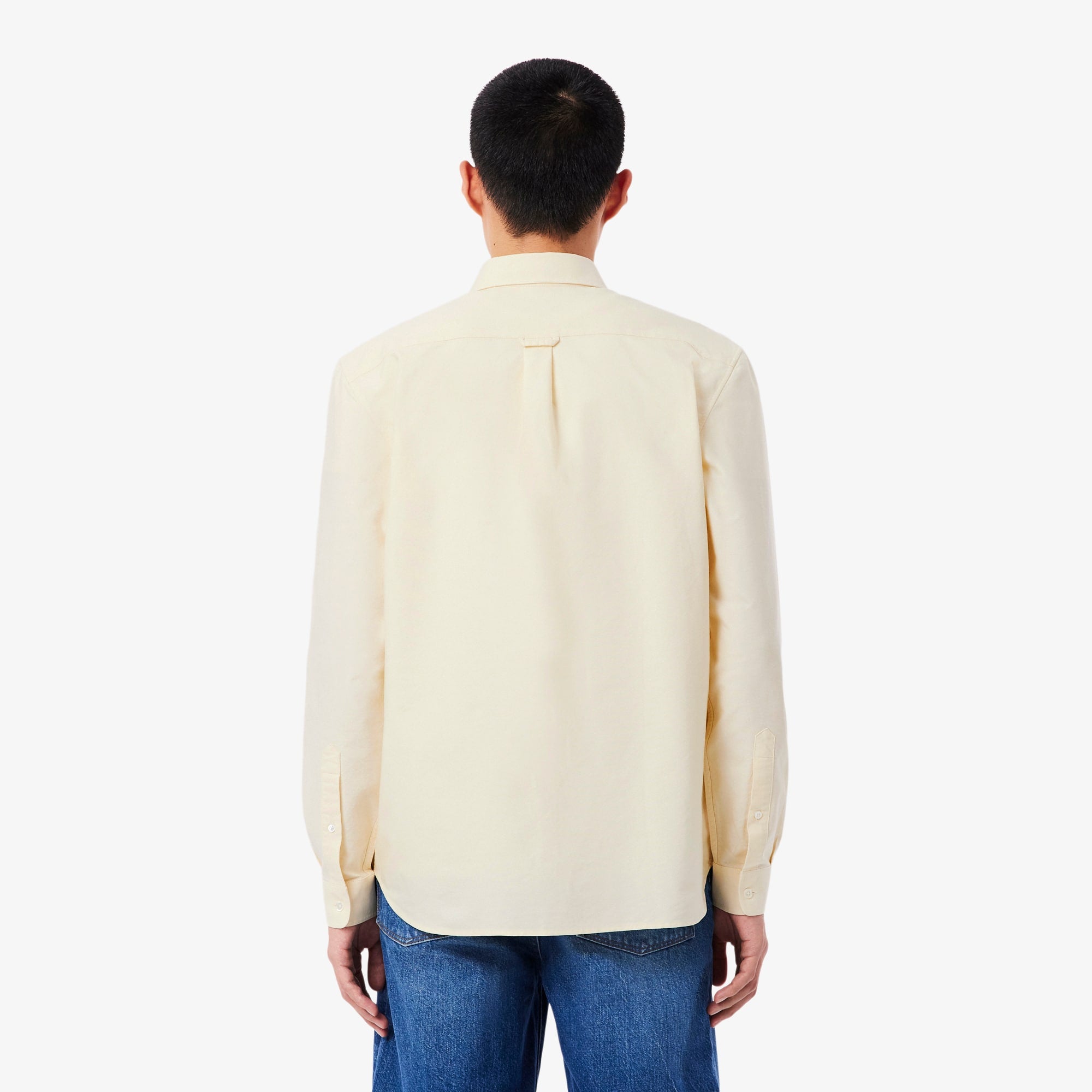 Men's Regular Fit Oxford Shirt - Beige