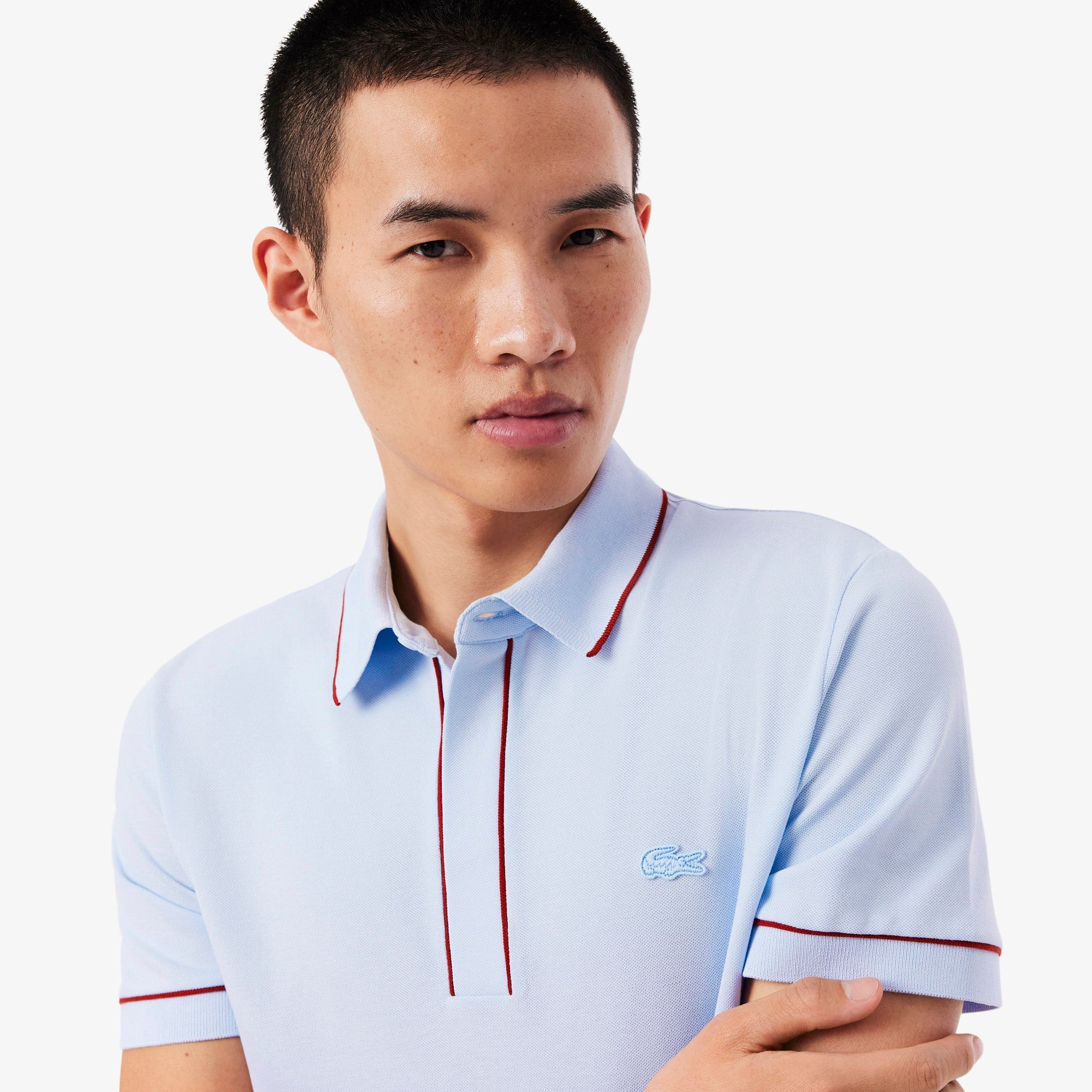 Men's Regular Fit Paris Stretch Piqué Polo - Phoenix blue