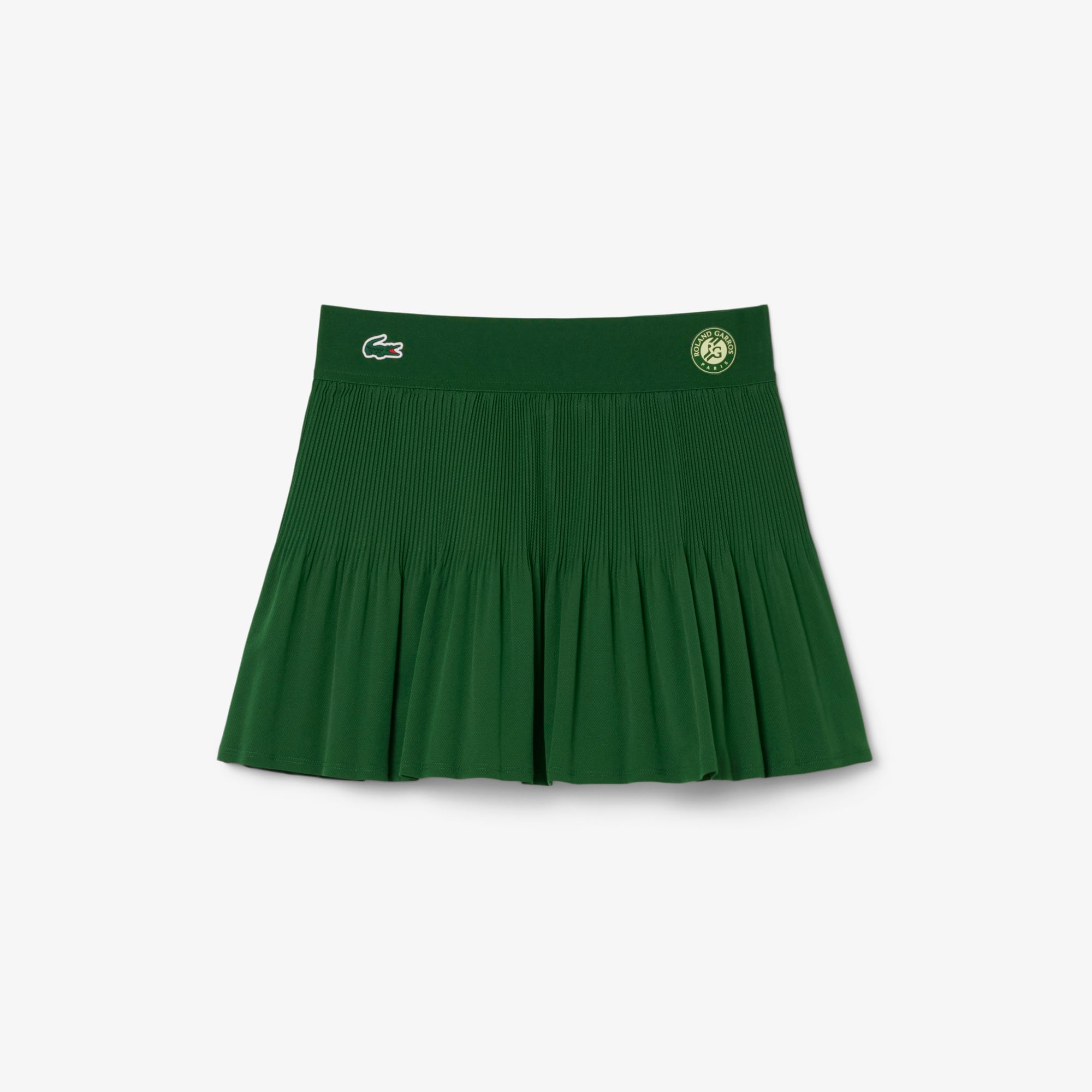 Roland-Garros Edition Pleated Tennis Skirt - Vert