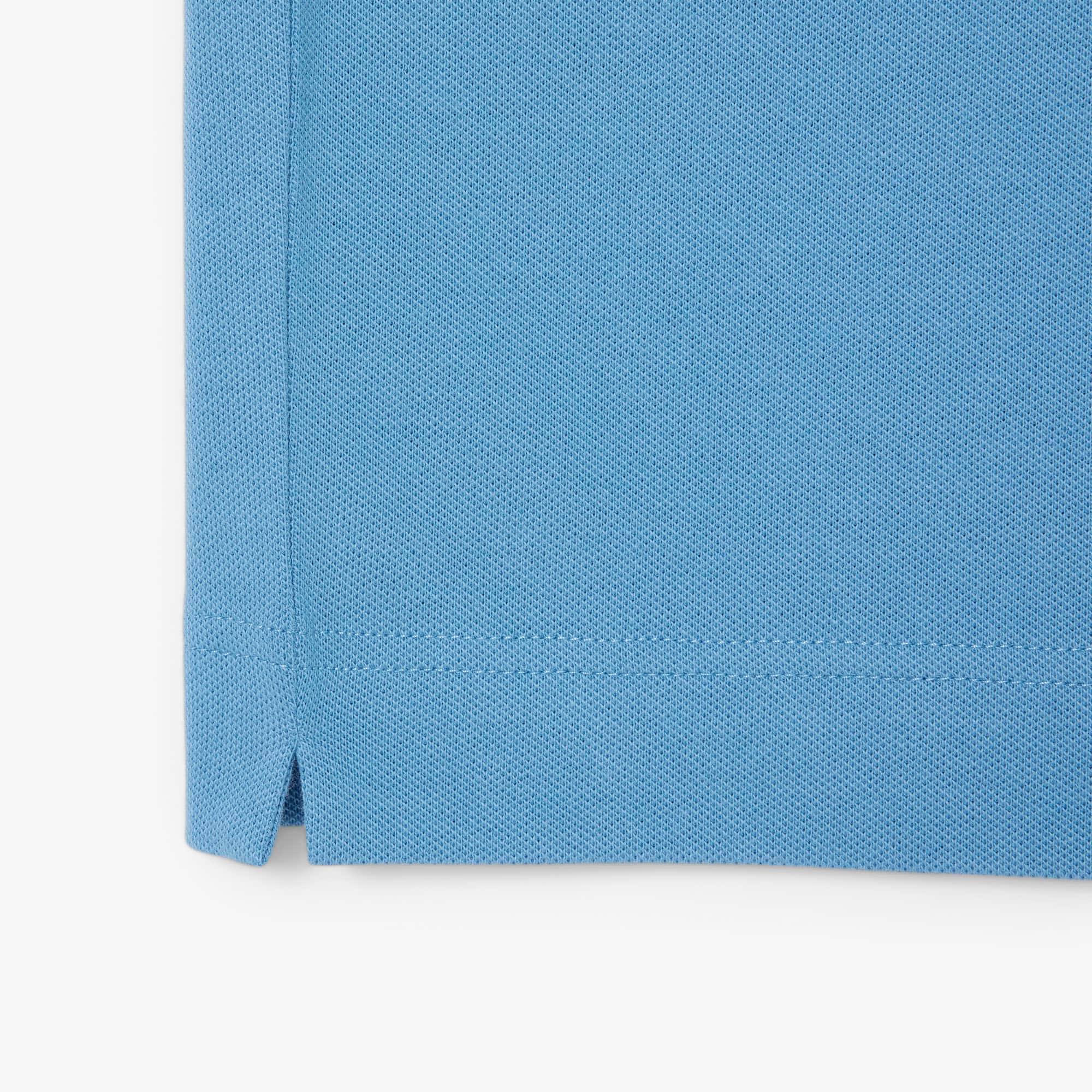 Men's Regular Fit Paris Stretch Piqué Polo - Bleu