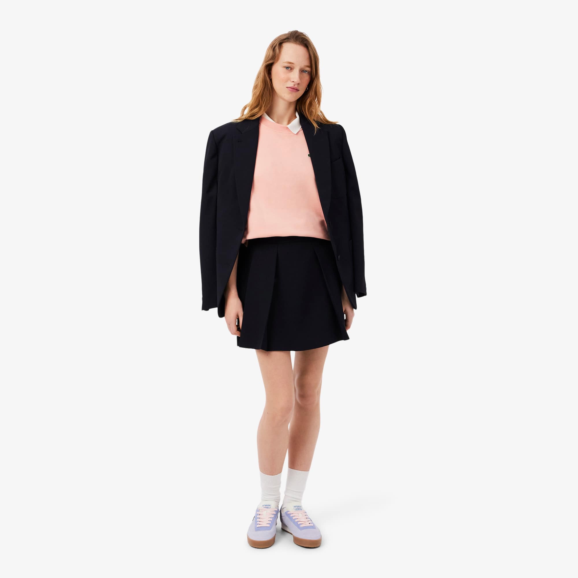 Women's Aura Suede Sneakers - LT BLU/LT GUM