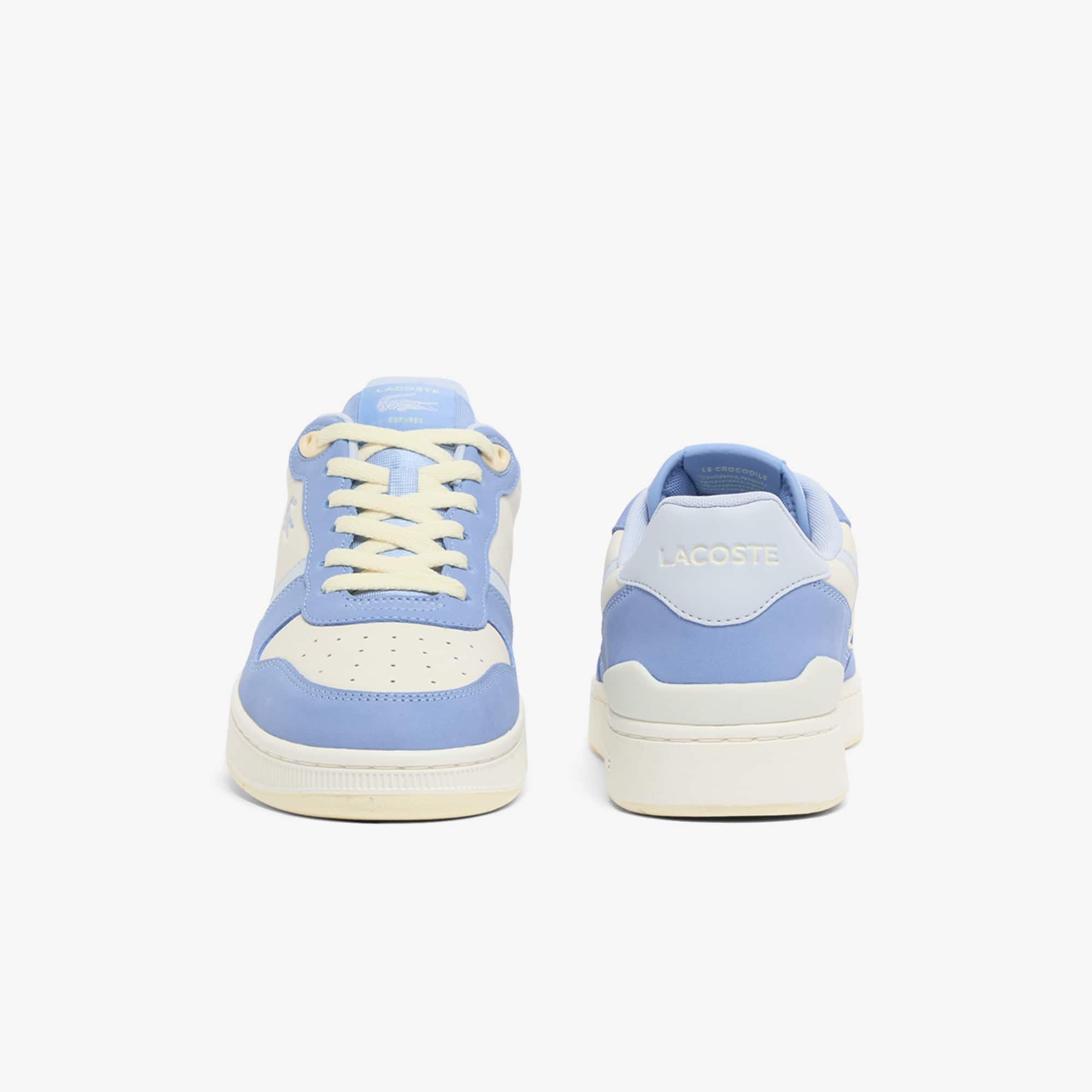 Men's T-Clip Set Leather Sneakers - BLU/LT BLU
