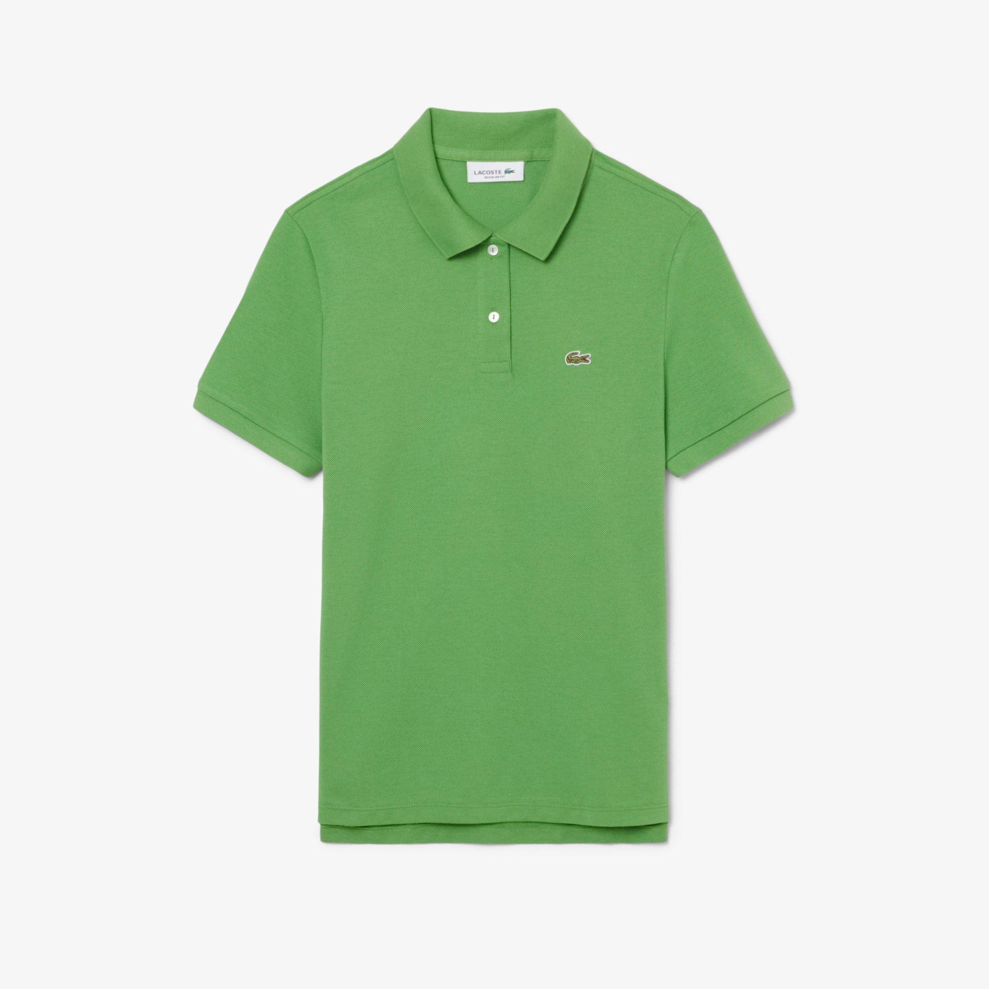 Women's Regular Fit Supple Petit Piqué Polo - Vert