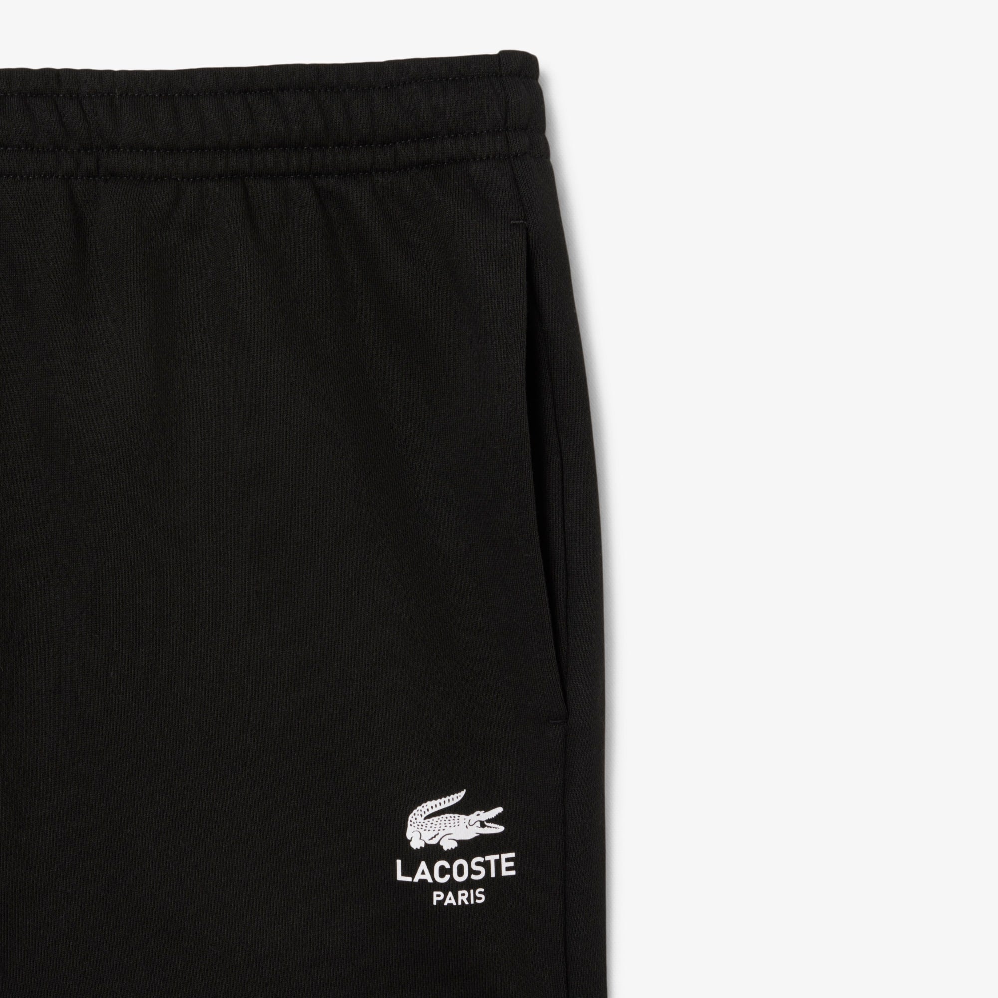 Unisex Tapered Leg Sweatpants - Black