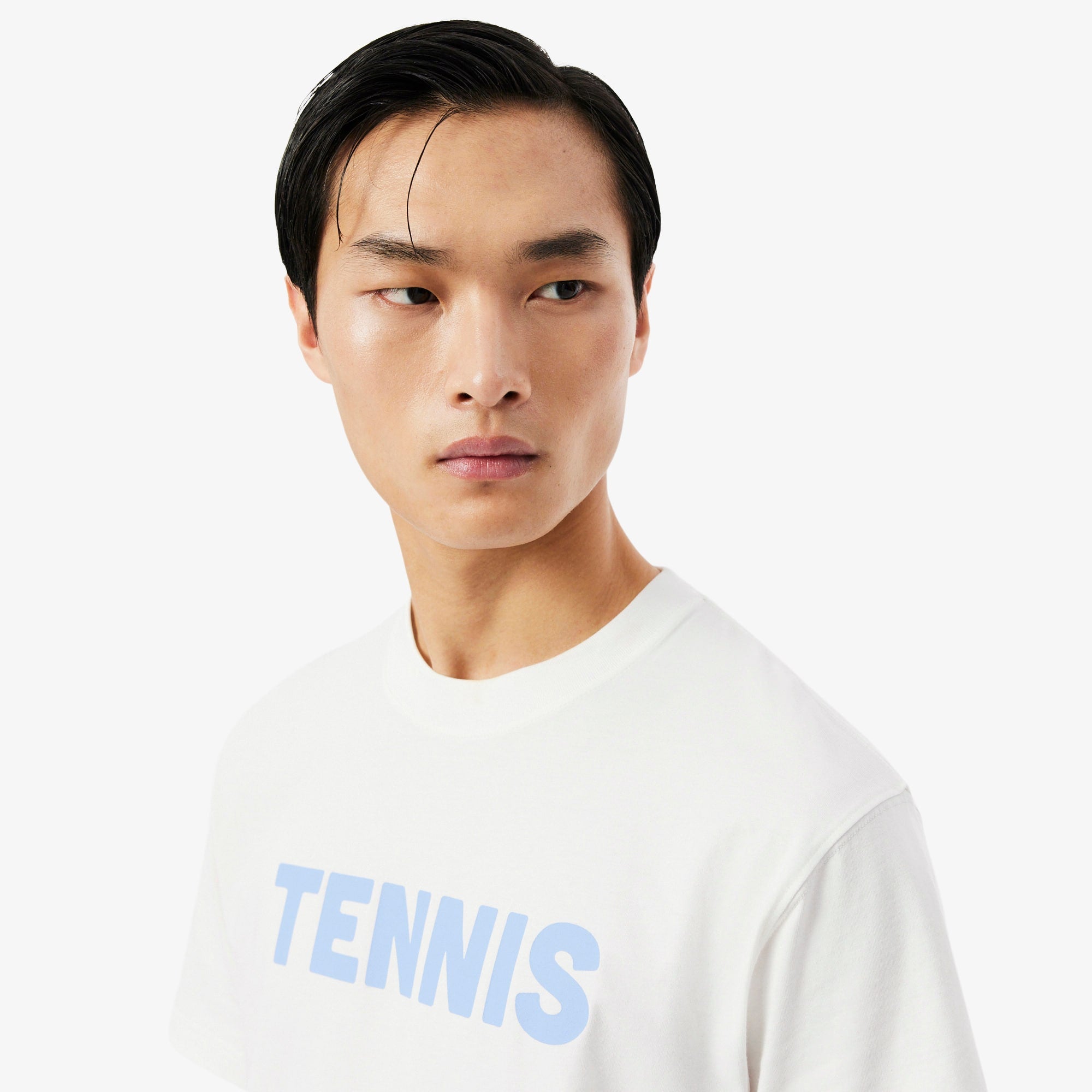 Printed Cotton T-Shirt - White
