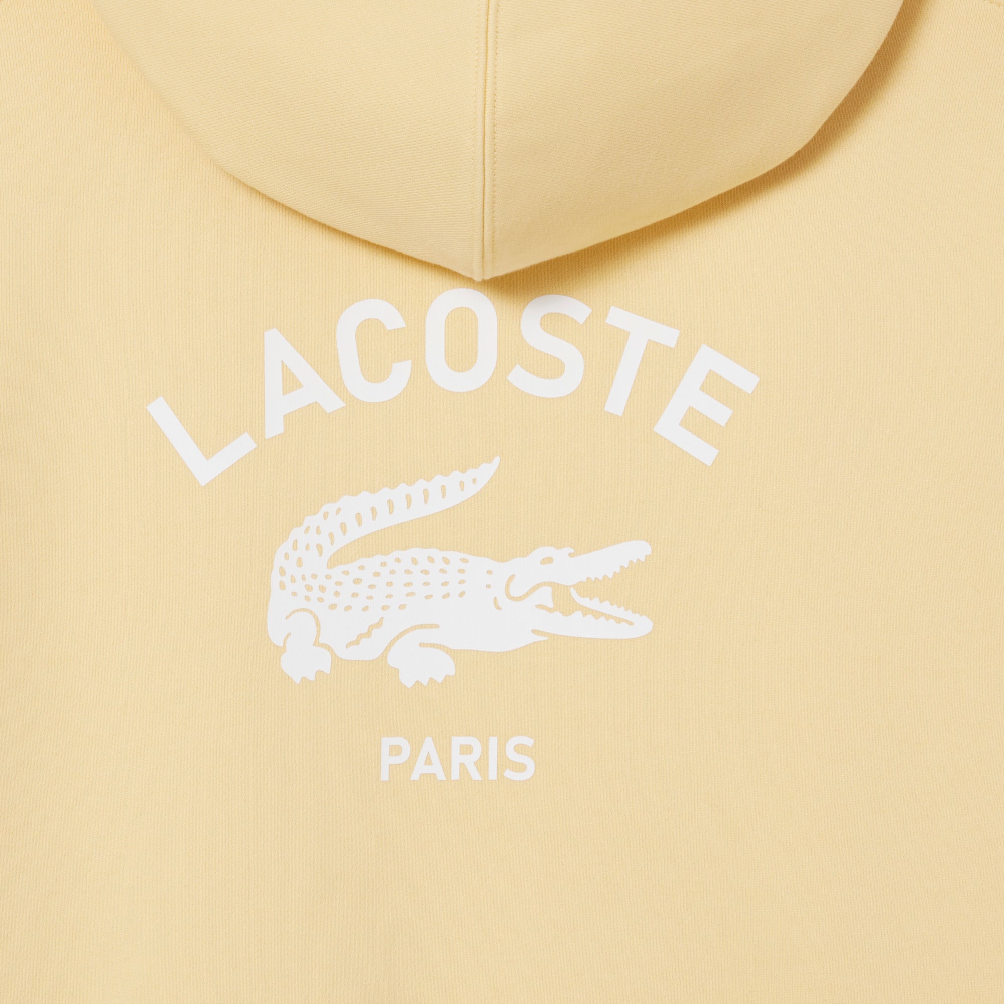 Unisex Print Hoodie - Yellow