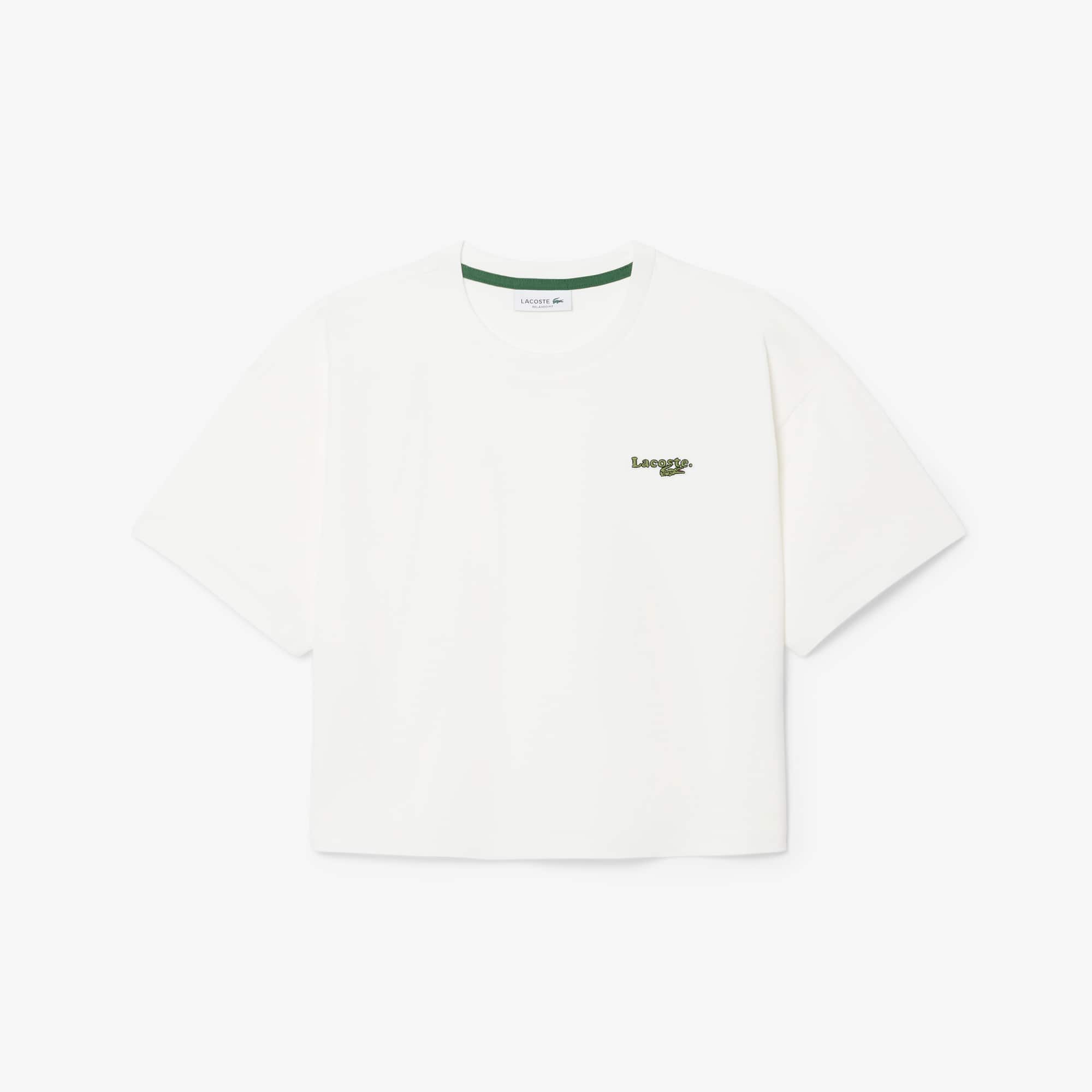 Casual Cotton Jersey T-Shirt - White