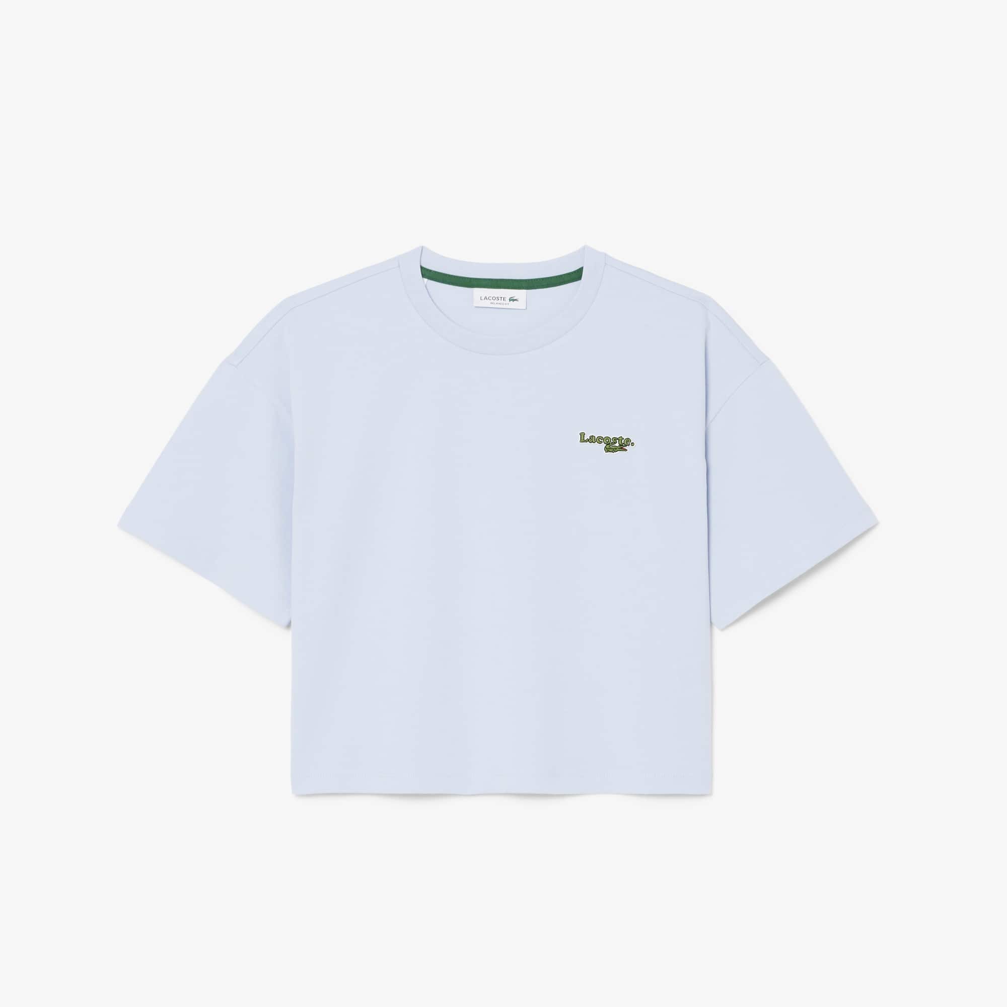 Casual Cotton Jersey T-Shirt - Phoenix blue