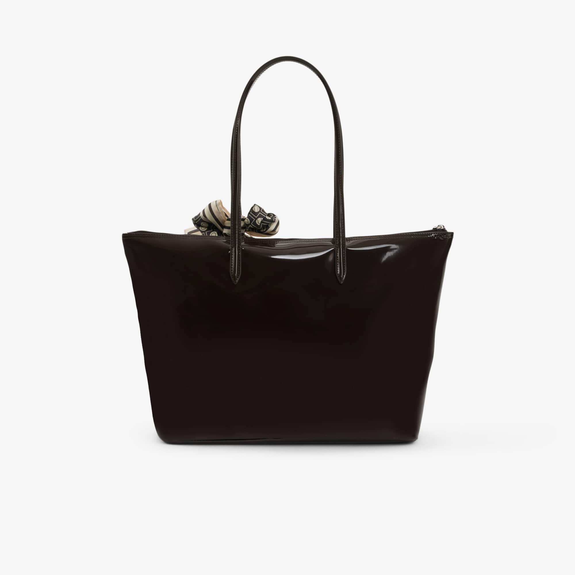 Large Concept Tote - Dark Brown