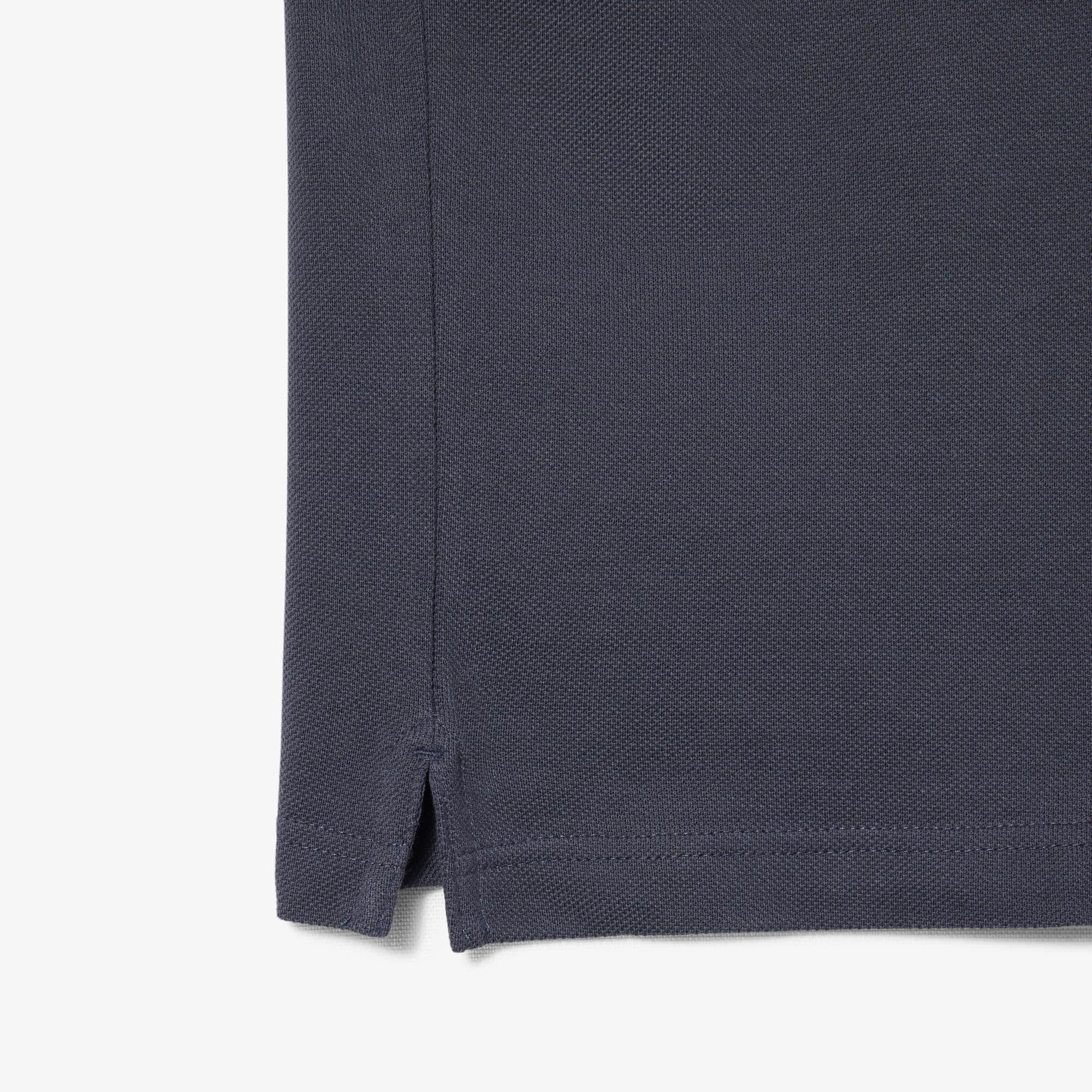 Men's Slim Fit Piqué Polo - Dark Grey