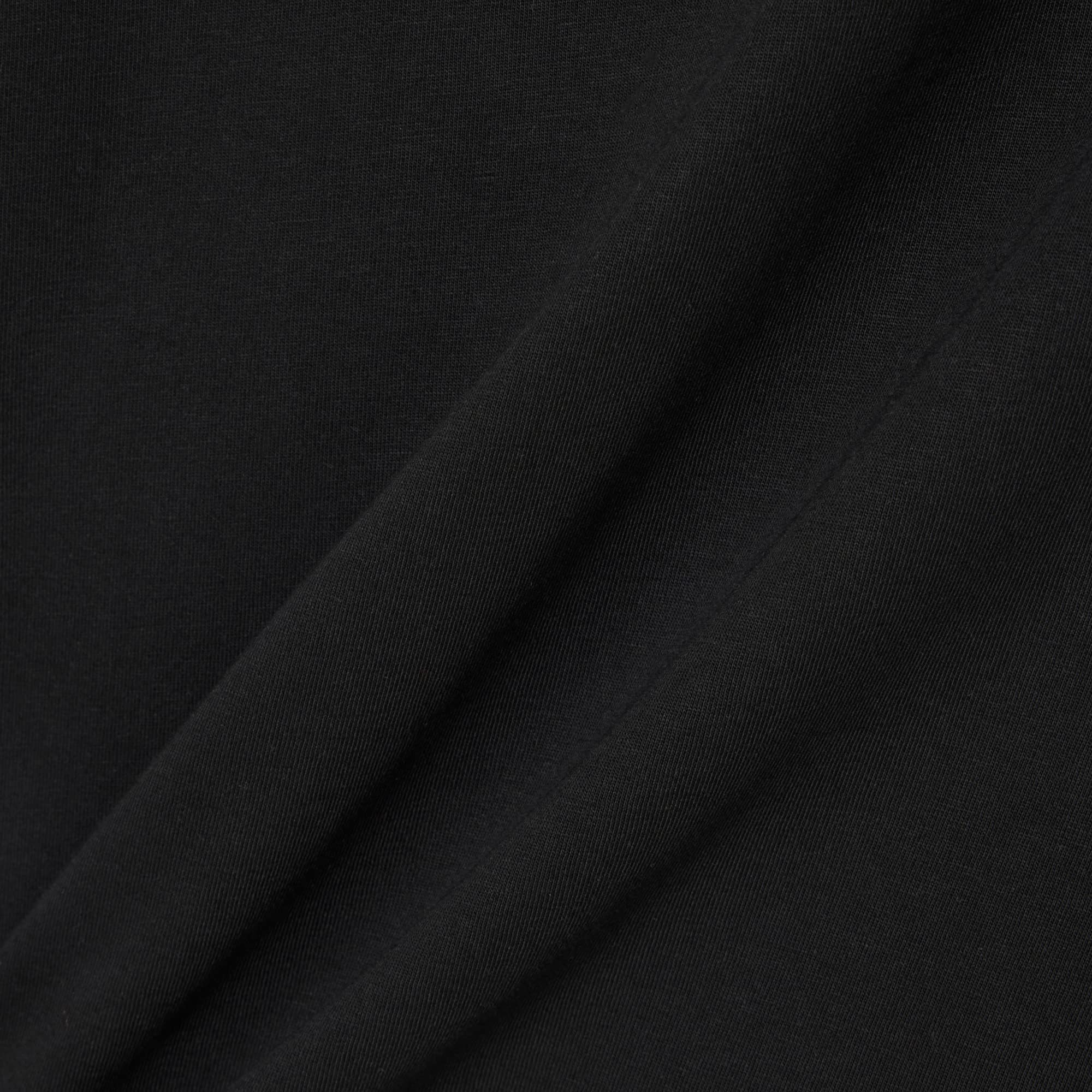 Printed Cotton T-Shirt - Black