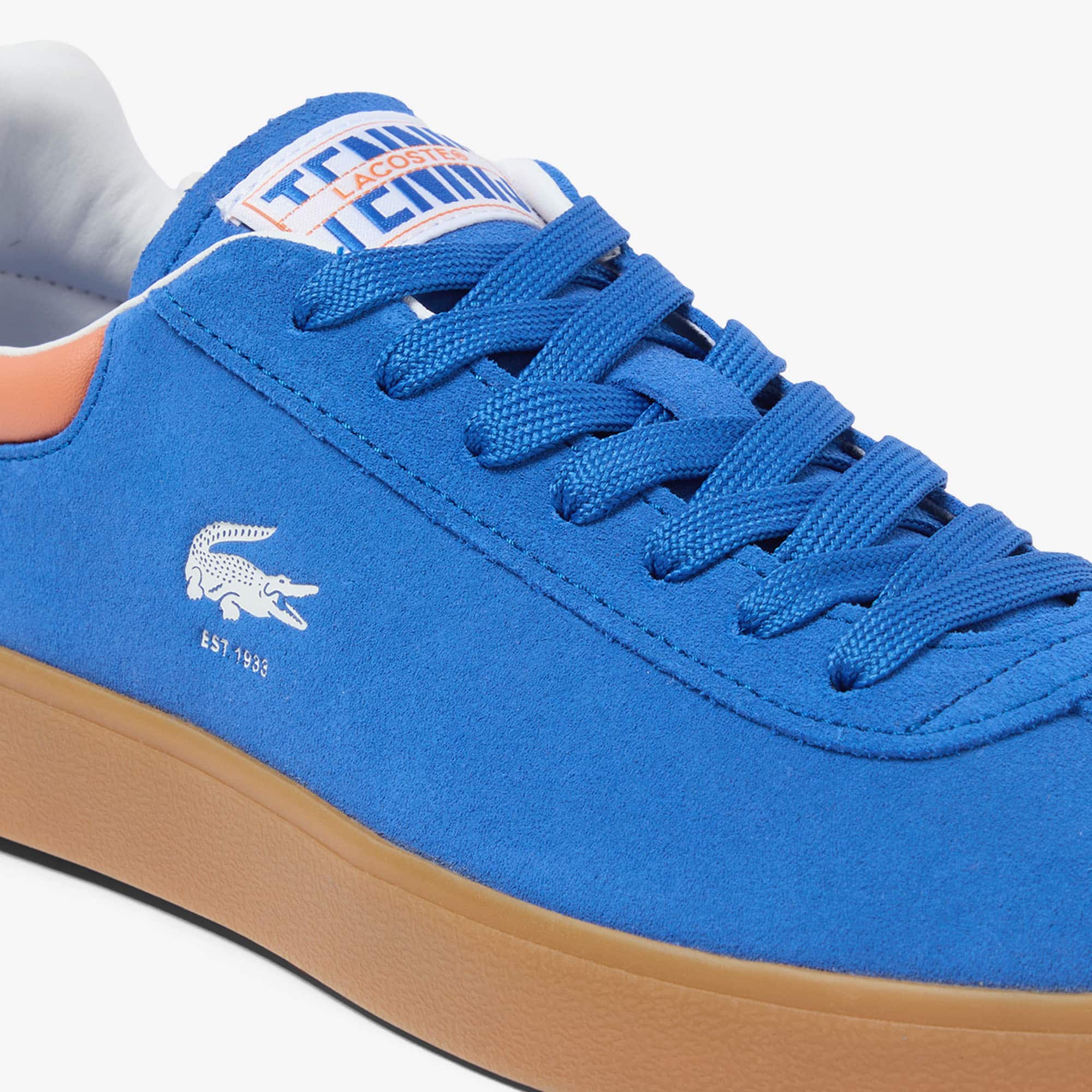 Men's Baseshot Suede Sneakers - BLU/GUM