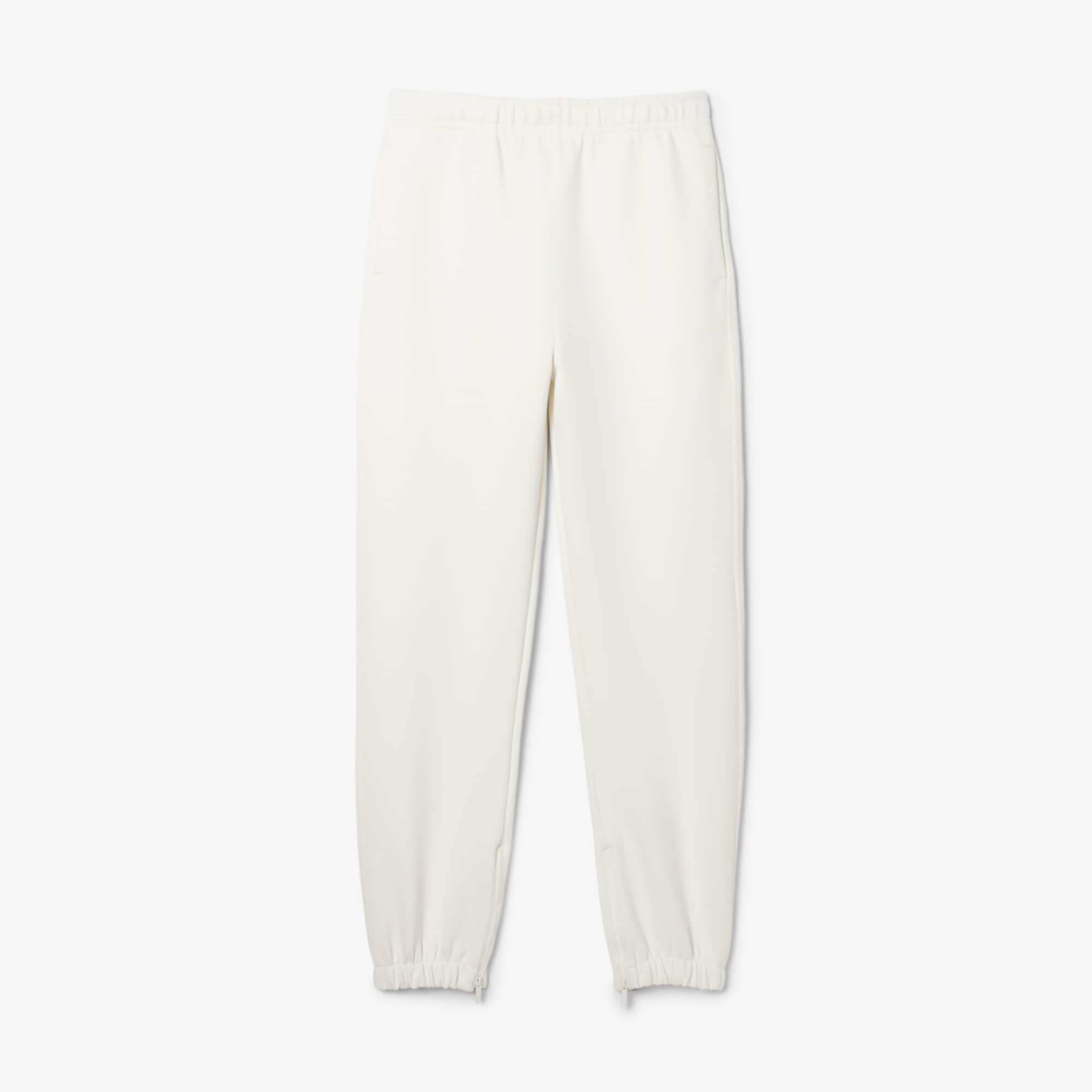 Women's Piqué Sweatpants - White
