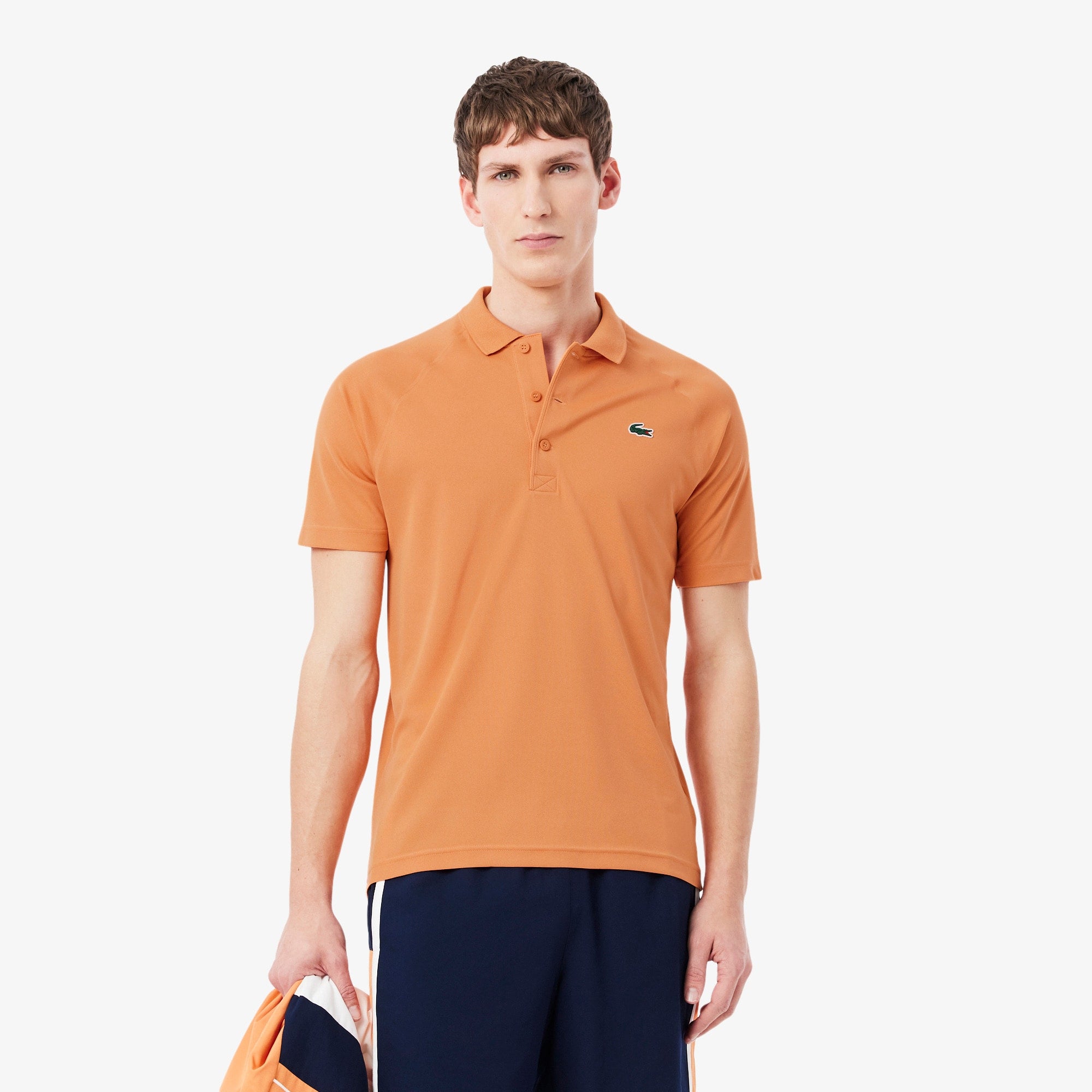 Men's Regular Fit UV Protect Golf Polo - Orange