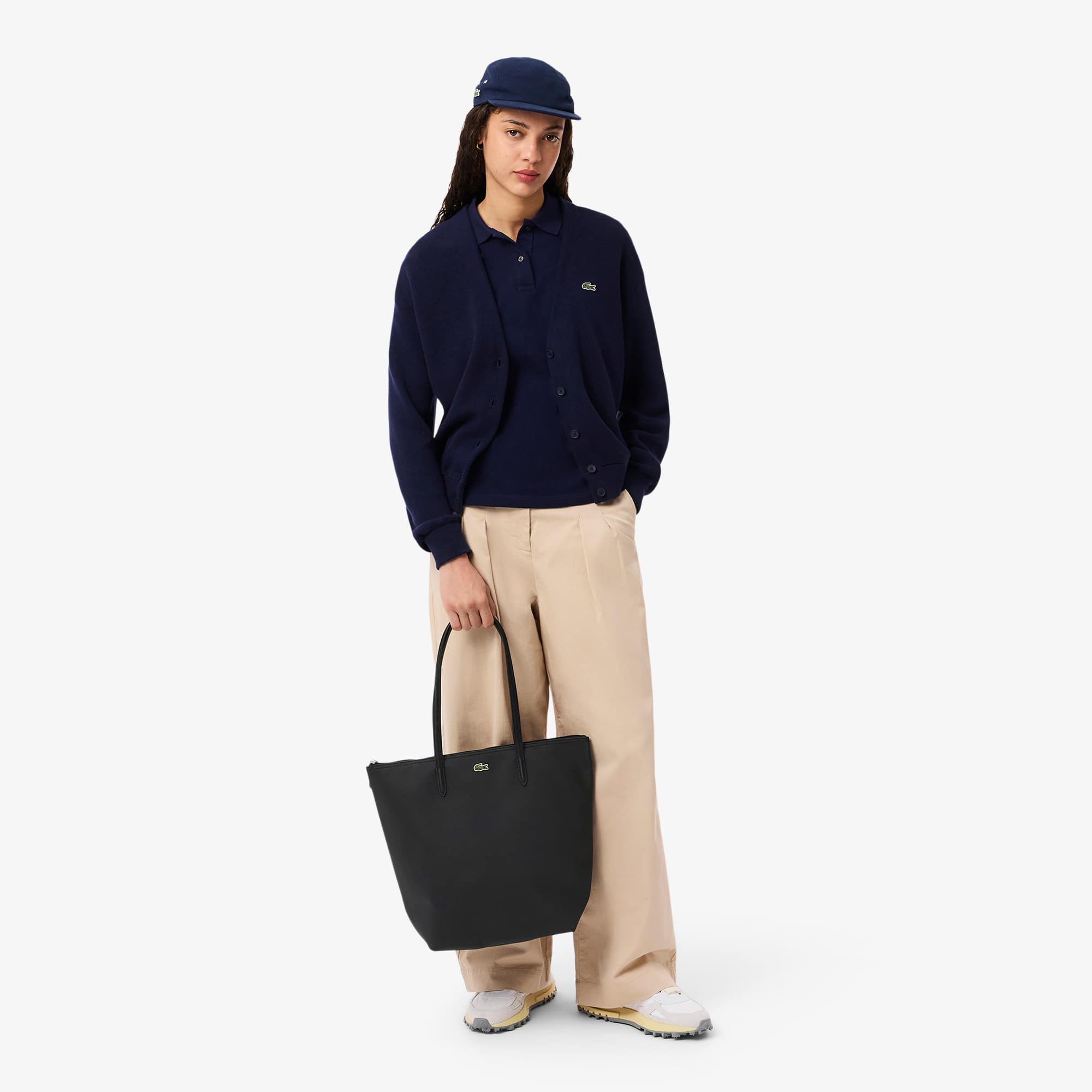 Concept Vertical Tote - Black