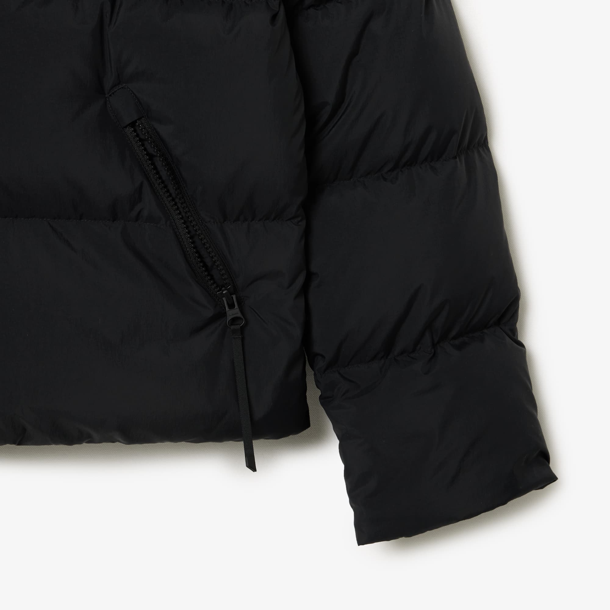 Women's Relaxed Fit Hooded Down Jacket - Black