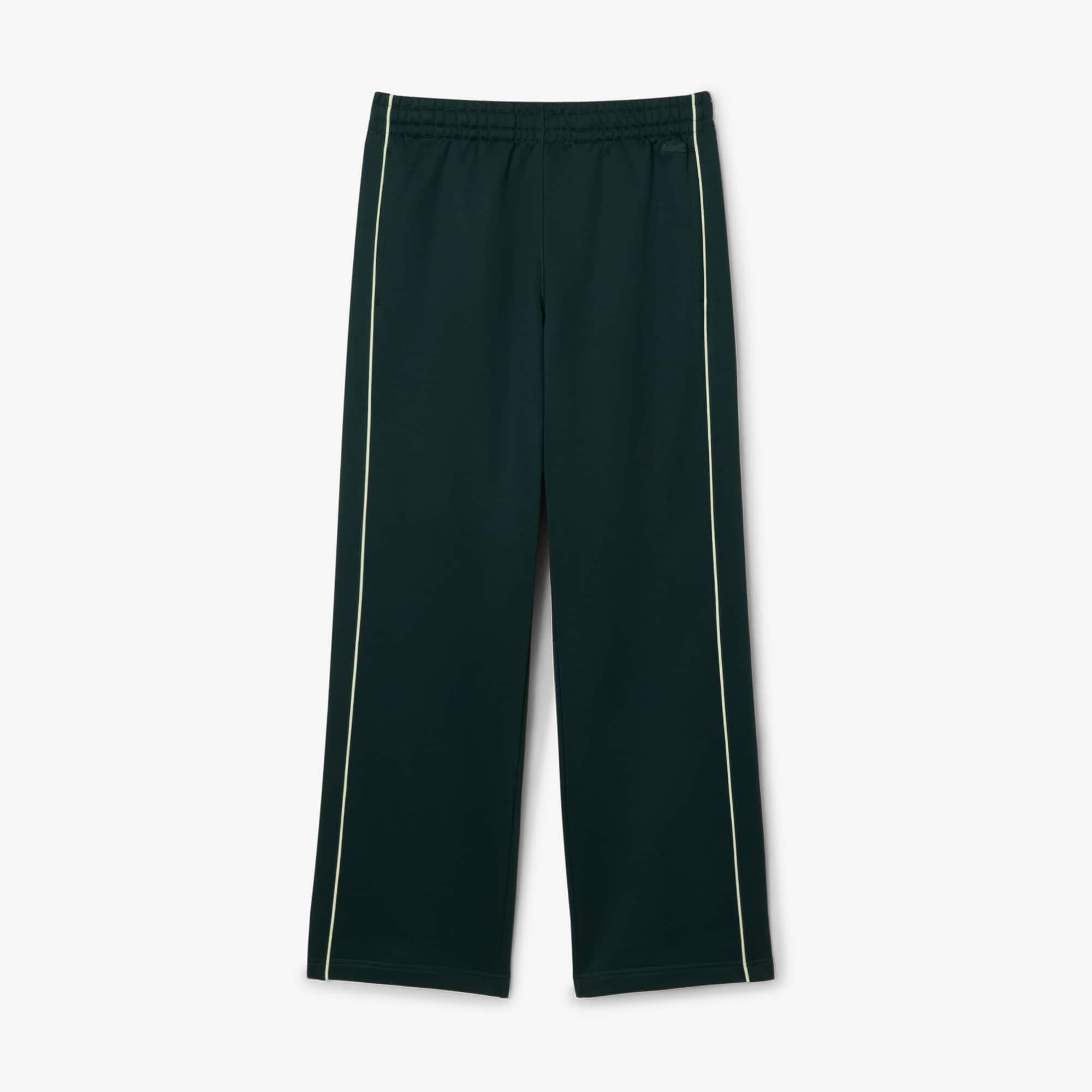 Men's Loose Fit Satin Sweatpants - Forest green
