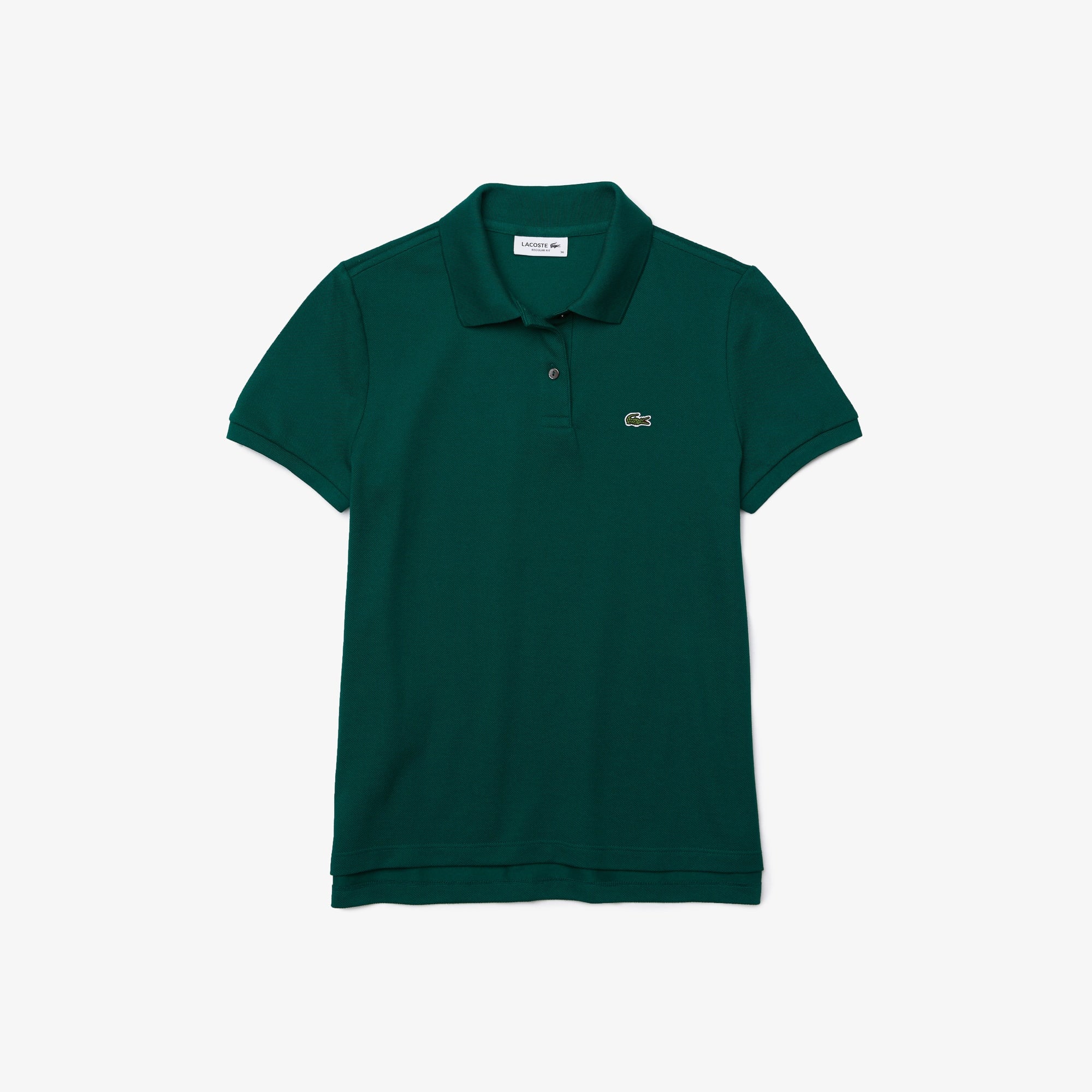 Women's Regular Fit Supple Petit Piqué Polo - Green
