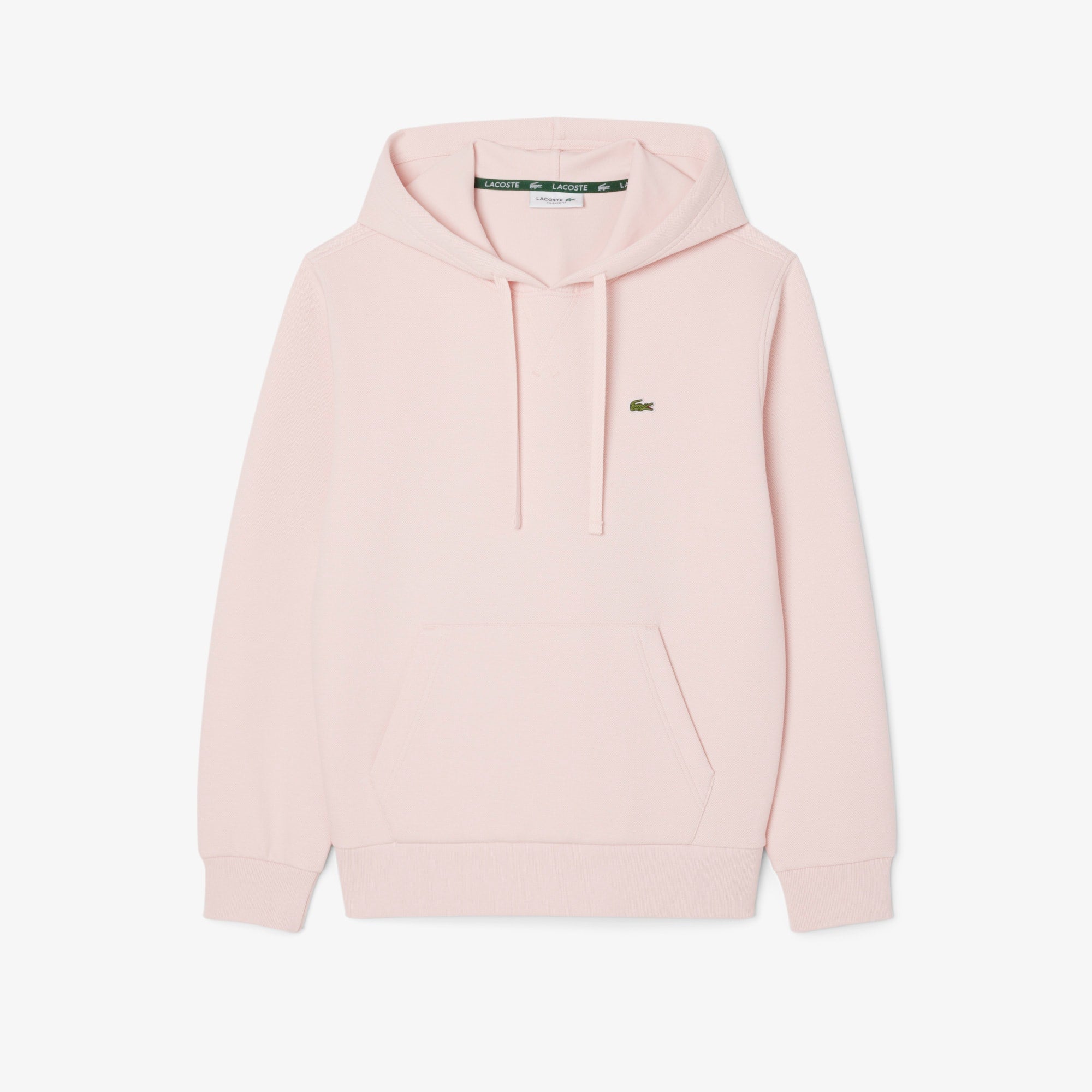 Women's Piqué Hoodie - Light Pink