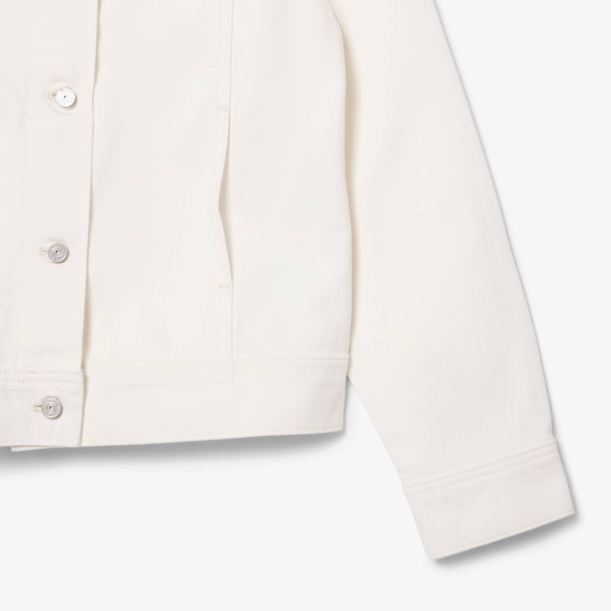 Cotton Denim Jacket - White