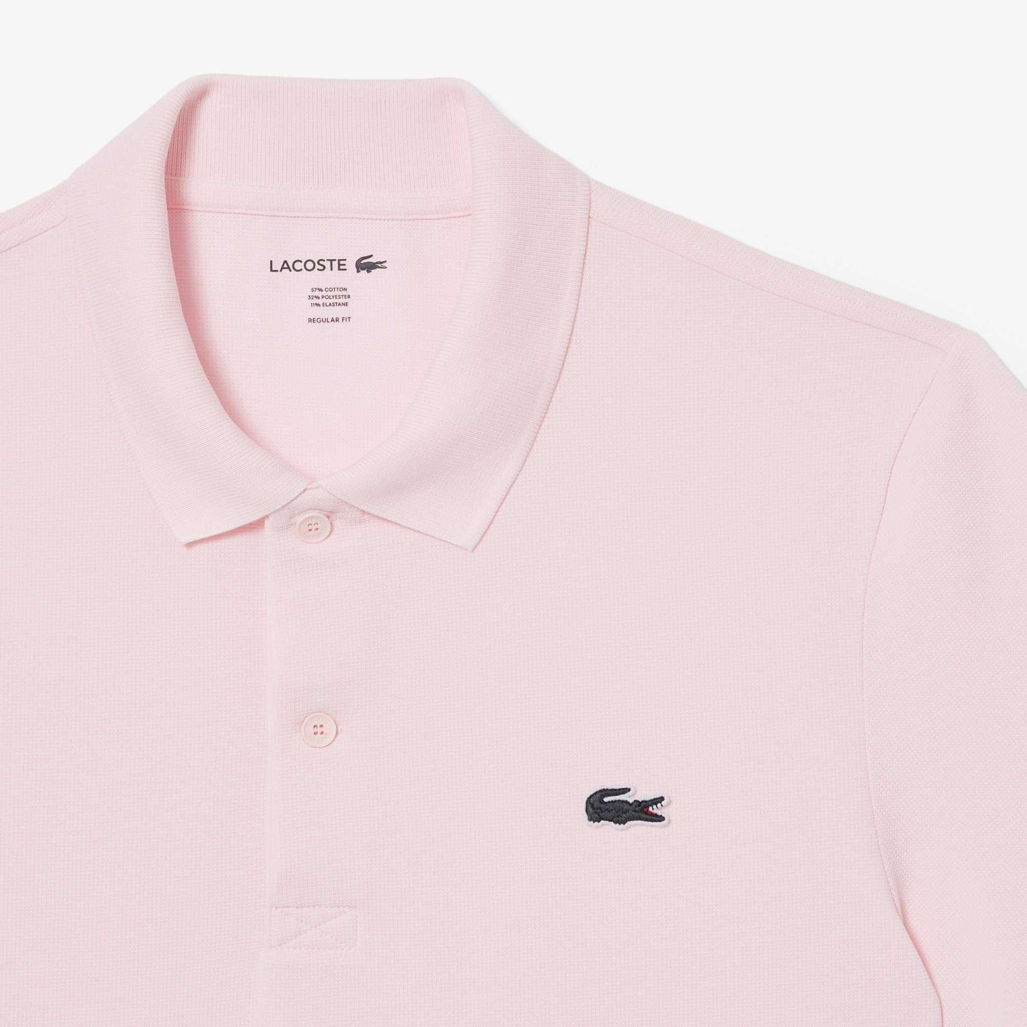 Men's Regular Fit Cotton Blend Polo - Light Pink