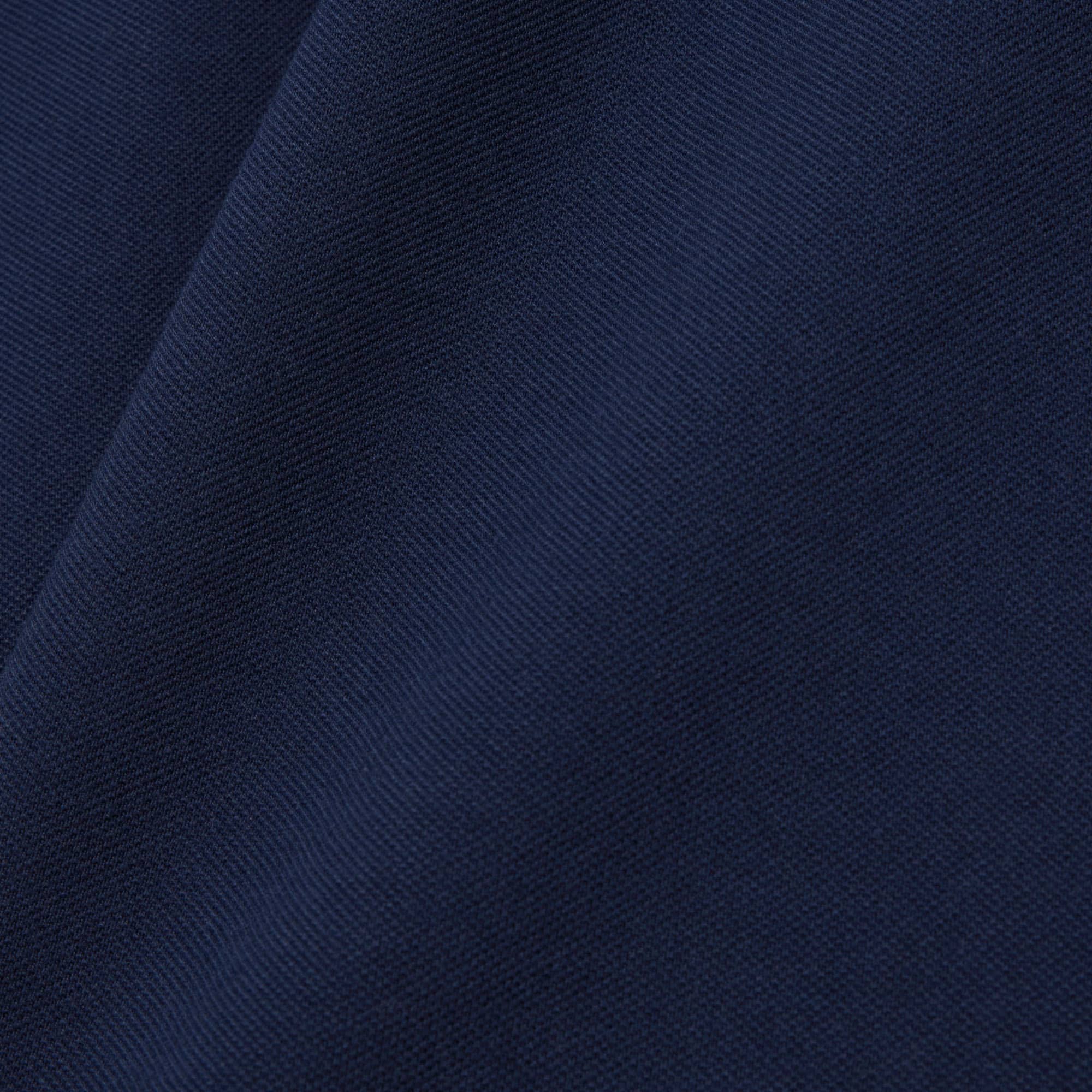 Heat Regulating Mini Piqué Golf Polo - Navy Blue