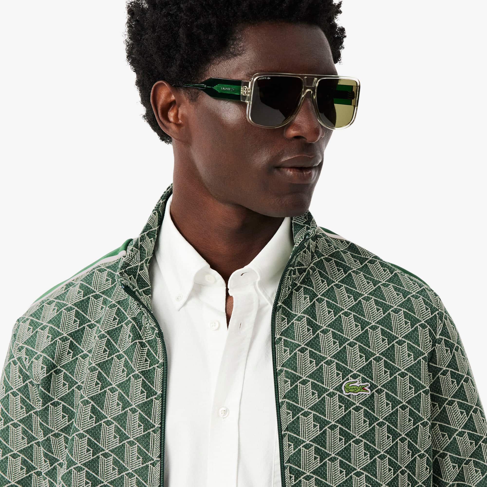 Men's Paris Zip-Up Track Jacket - Green