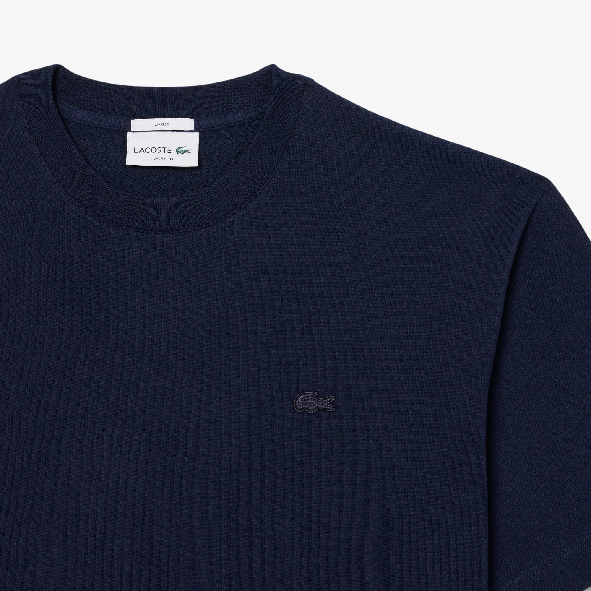 Unisex Loose Fit Heavy Jersey T-Shirt - Navy Blue