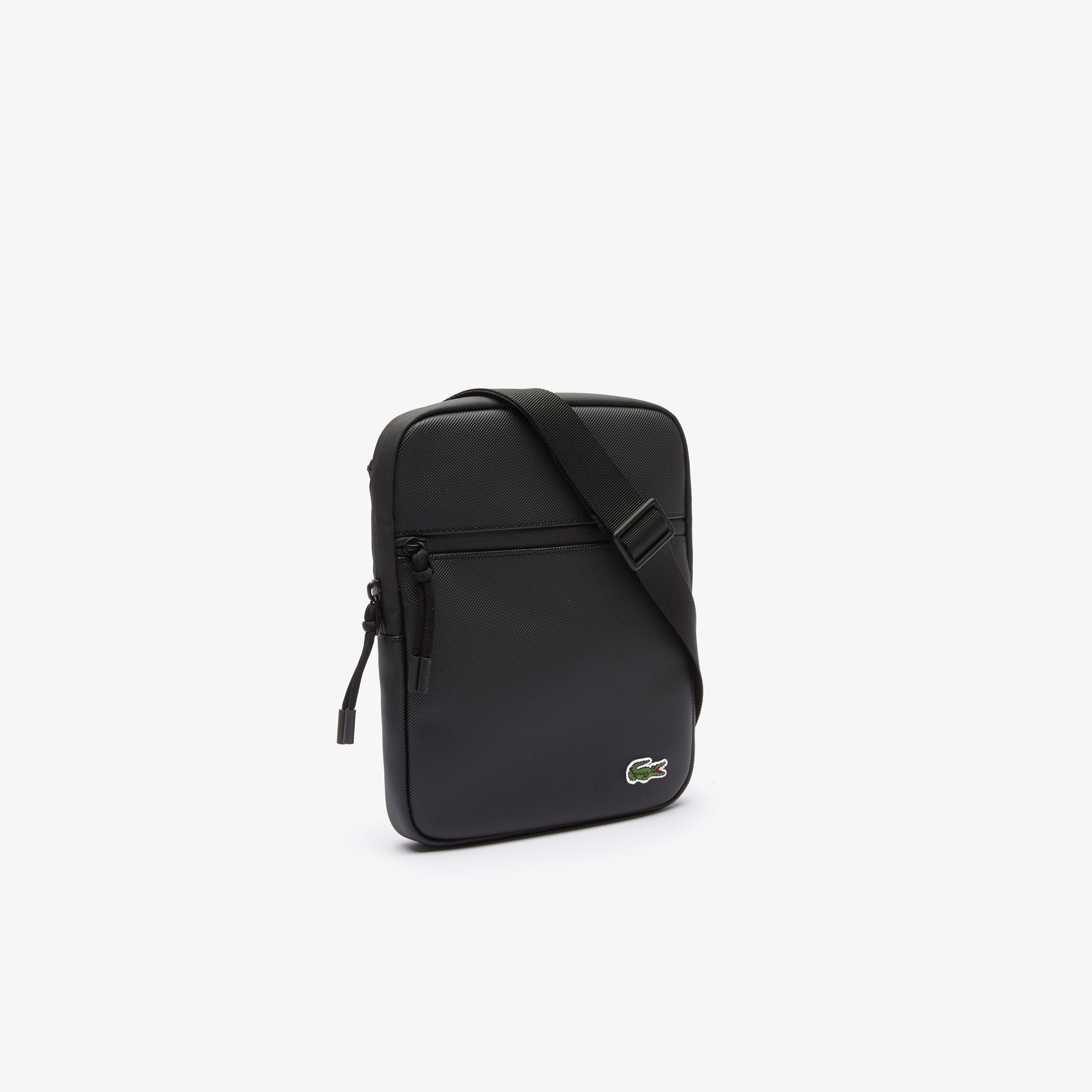 Medium LCST Piqué Satchel - Black