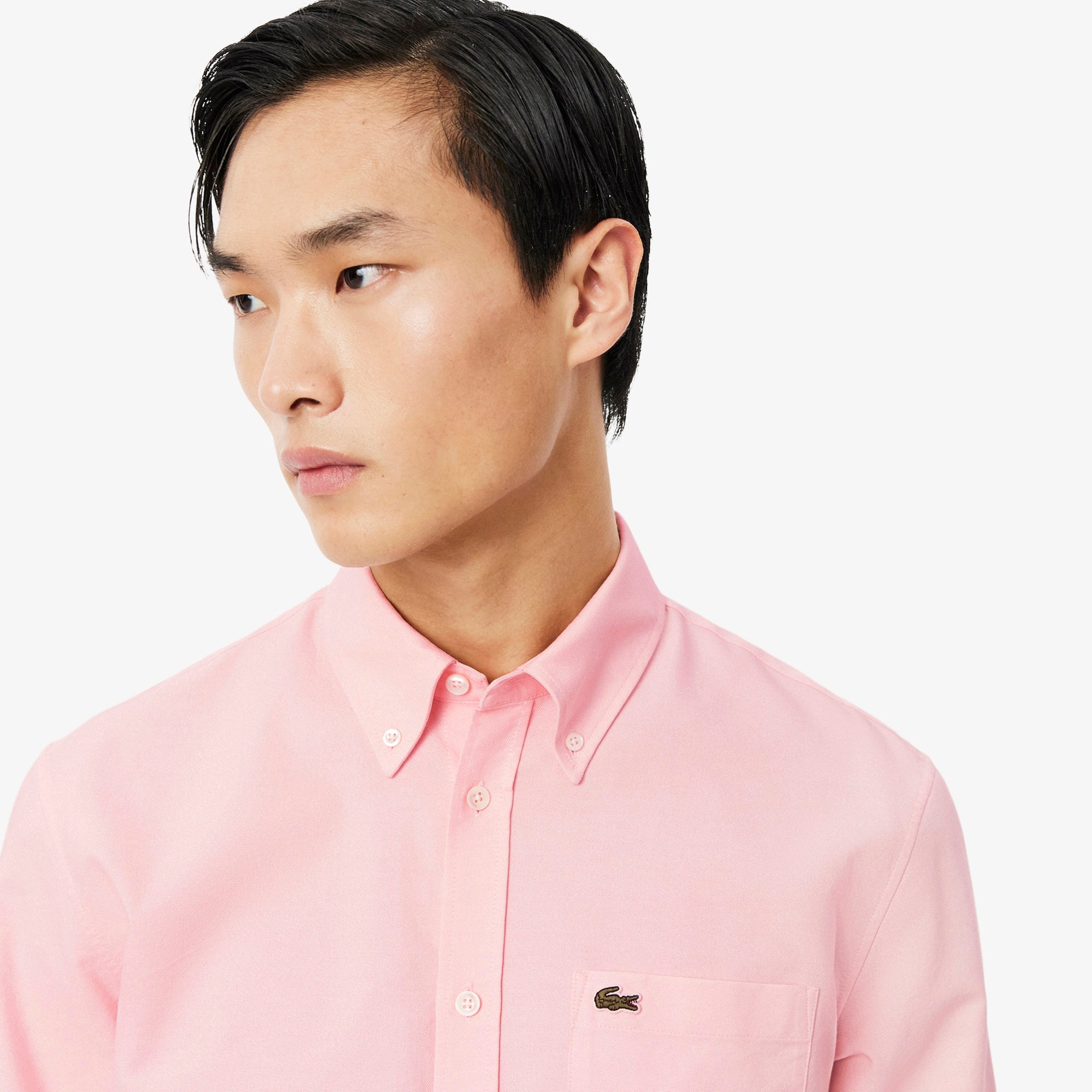 Men's Regular Fit Oxford Shirt - Light Pink