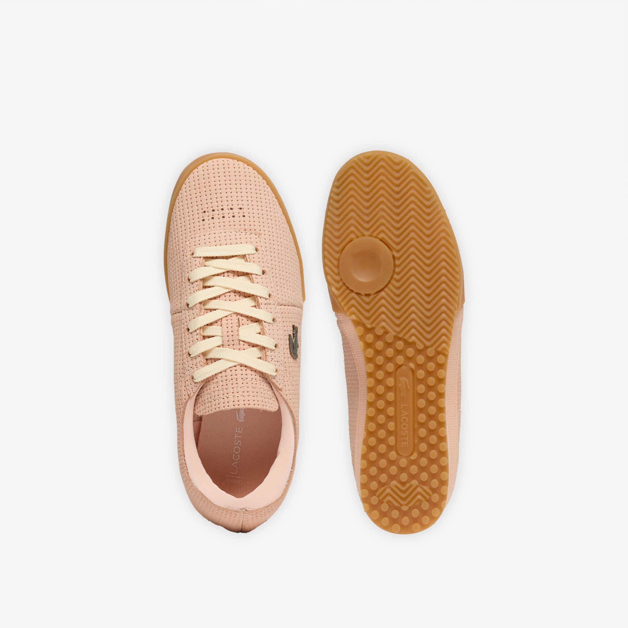 Women's Aura Leather Sneakers - LT PNK/GUM
